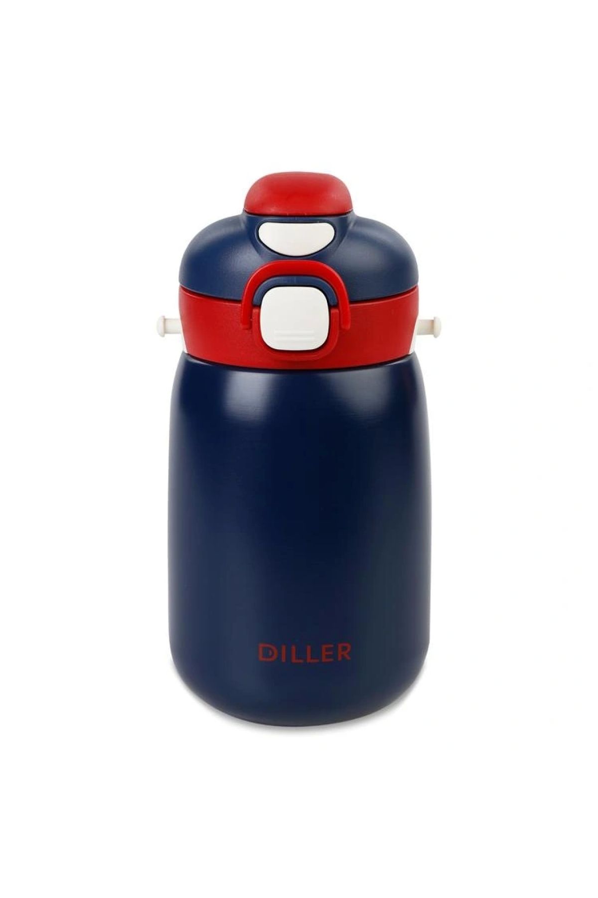 DILLER VAGONLİFE DILLER PASLANMAZ ÇELİK PİPETLİ/PİPETSİZ KULLANIM MATARA/TERMOS 9073 420ML BLUE