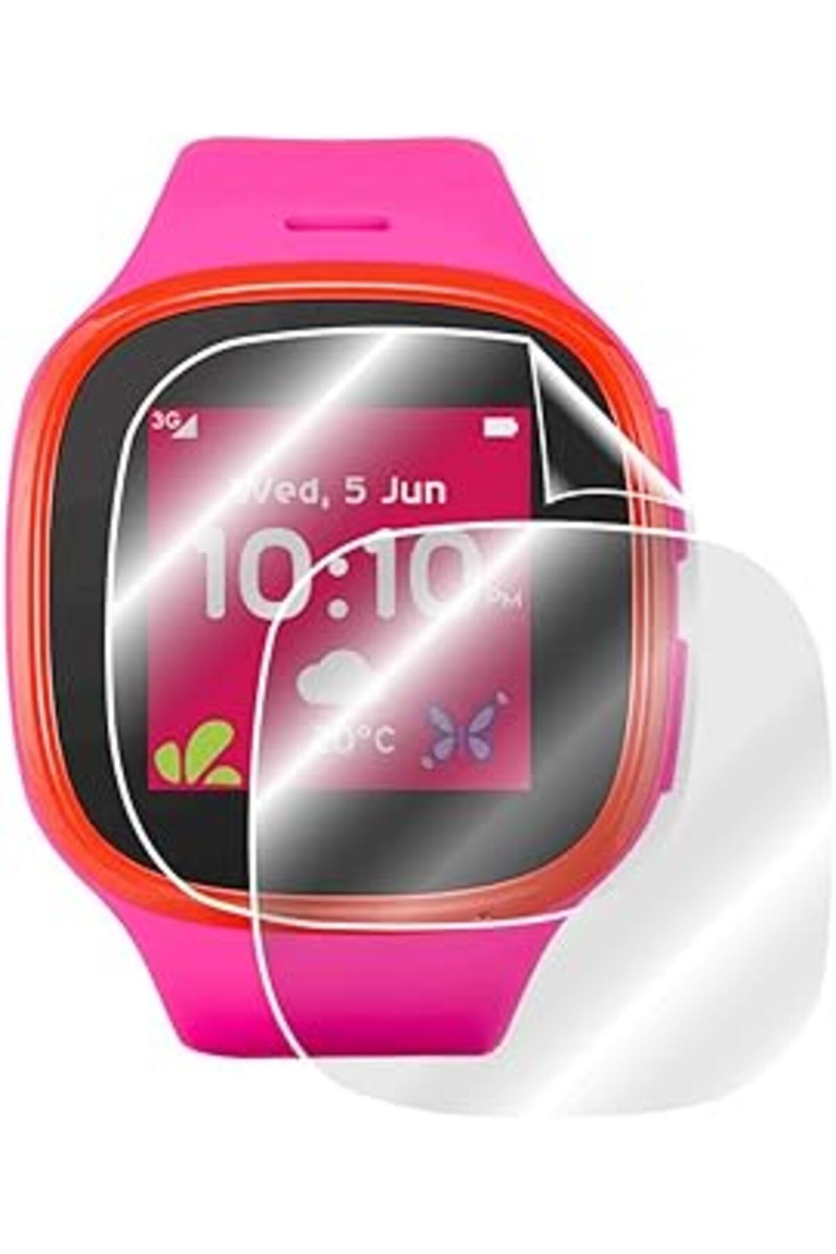 TBSProjects Ipg Tcl - Alcatel Movetime Mt30 Smart Kidswatch Ekran Koruyucu, 2 Adet