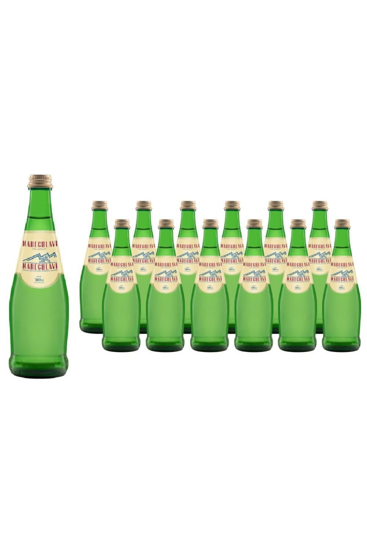 Nabeghlavi Doğal Mineralli Maden Suyu 500ml Cam X12