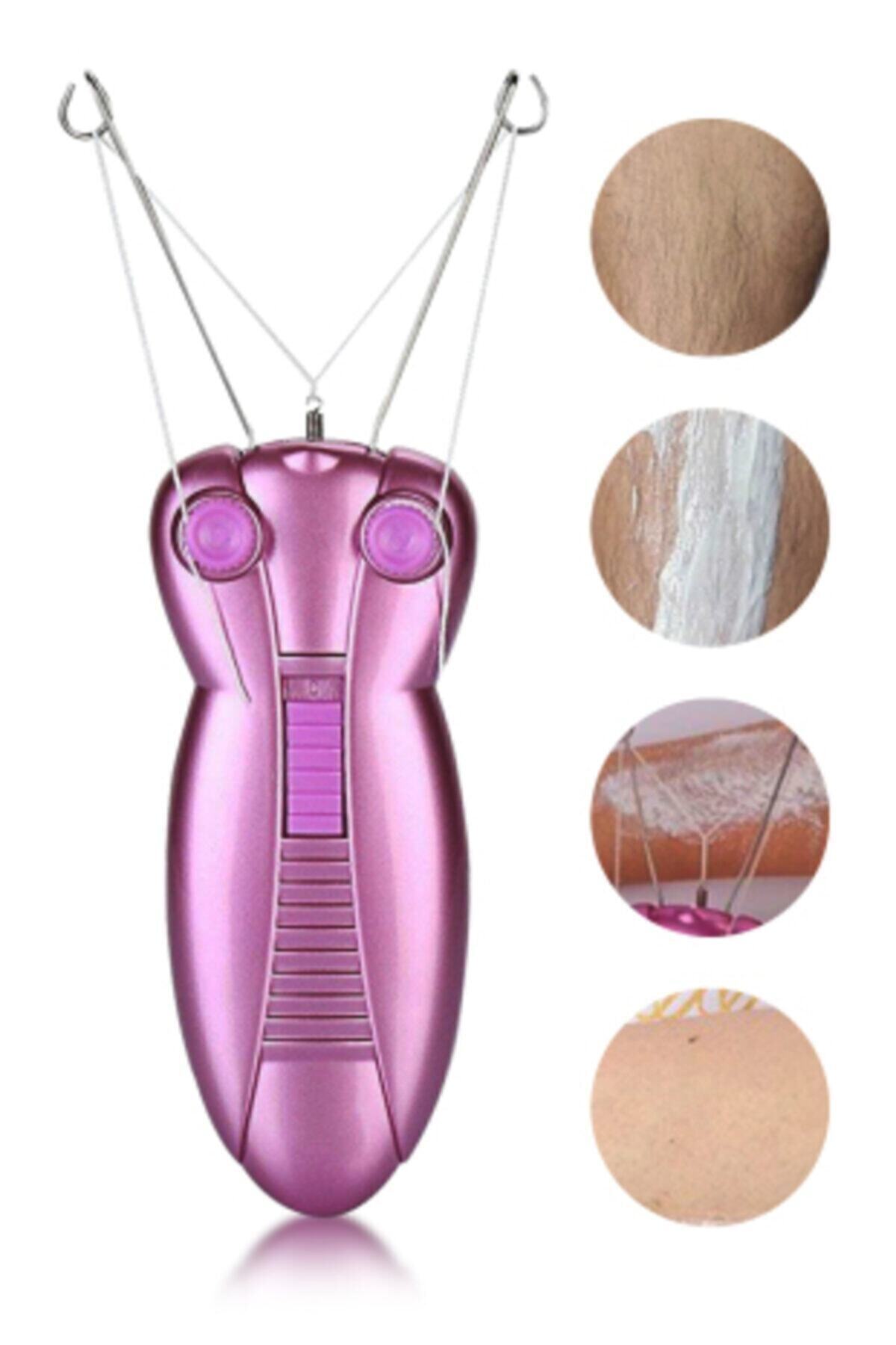 KAİZEN Ipli Tüy Alma Makinesi Hair Remover Pembe Renk