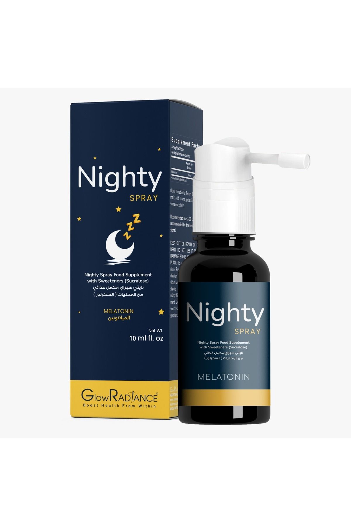 GLOW RADIANCE-Nighty Spray 10 Ml 1
