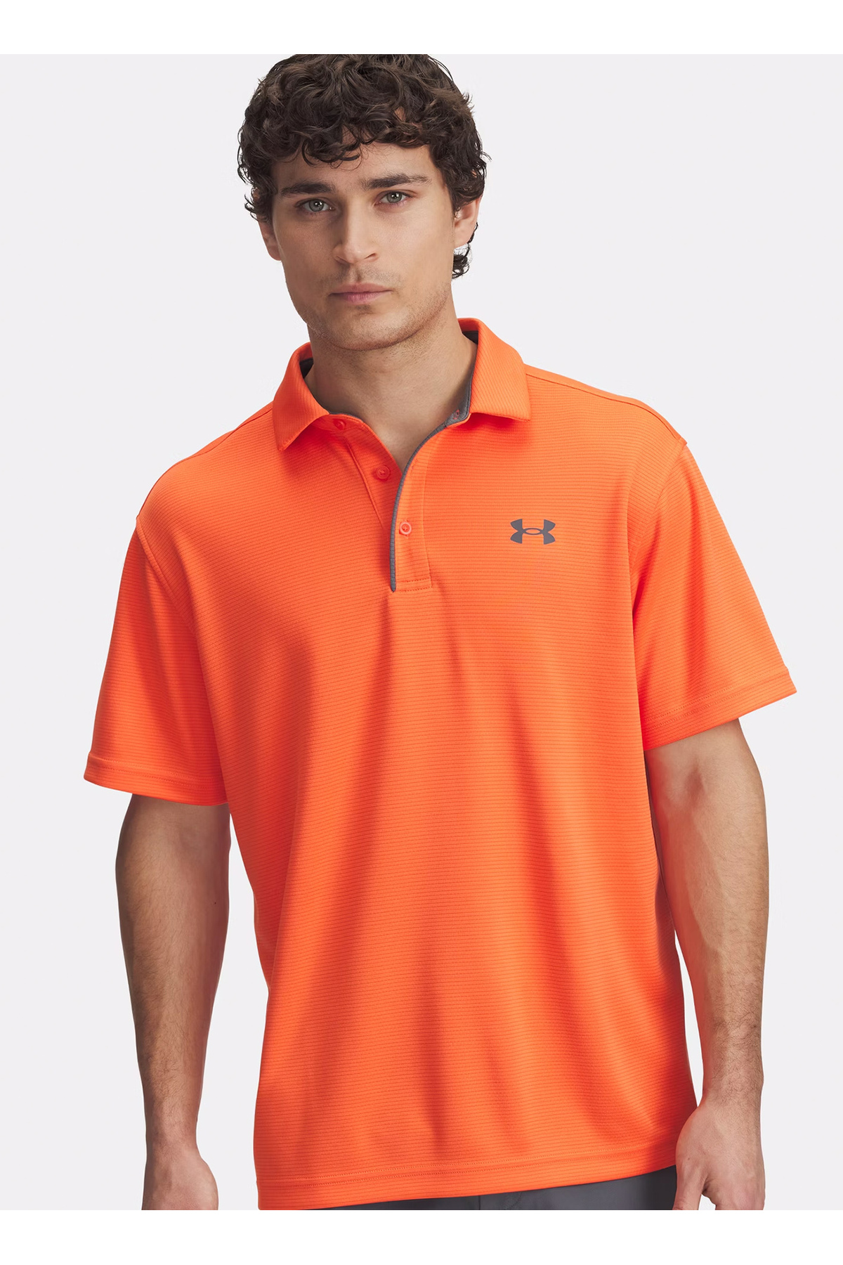 آندر آرمور تی شرت مردانه پولو مدل Tech Polo رنگ قرمز گشاد، کد 1290140-847
