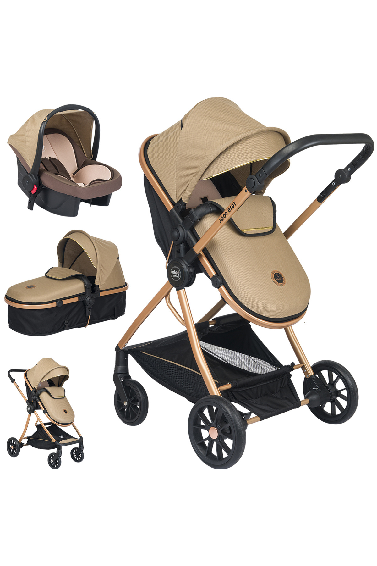 Baby Home 1010 Qool Travel Sistem Bebek Arabası Seyahat Sistem Puset