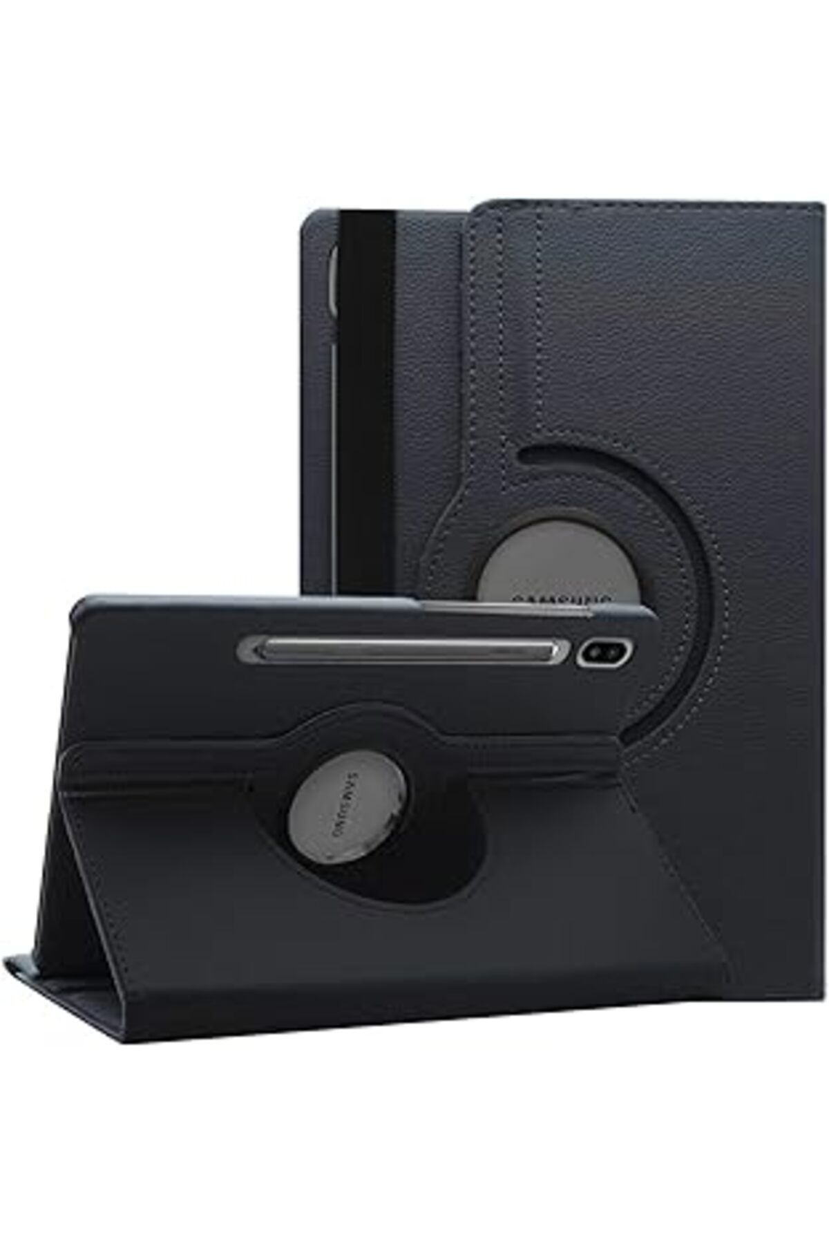karadağsb Microsonic Samsung Galaxy Tab S7 T870 Için Kılıf 360 Rotating Stand Deri Siyah [Galaxy Tab S7 T870