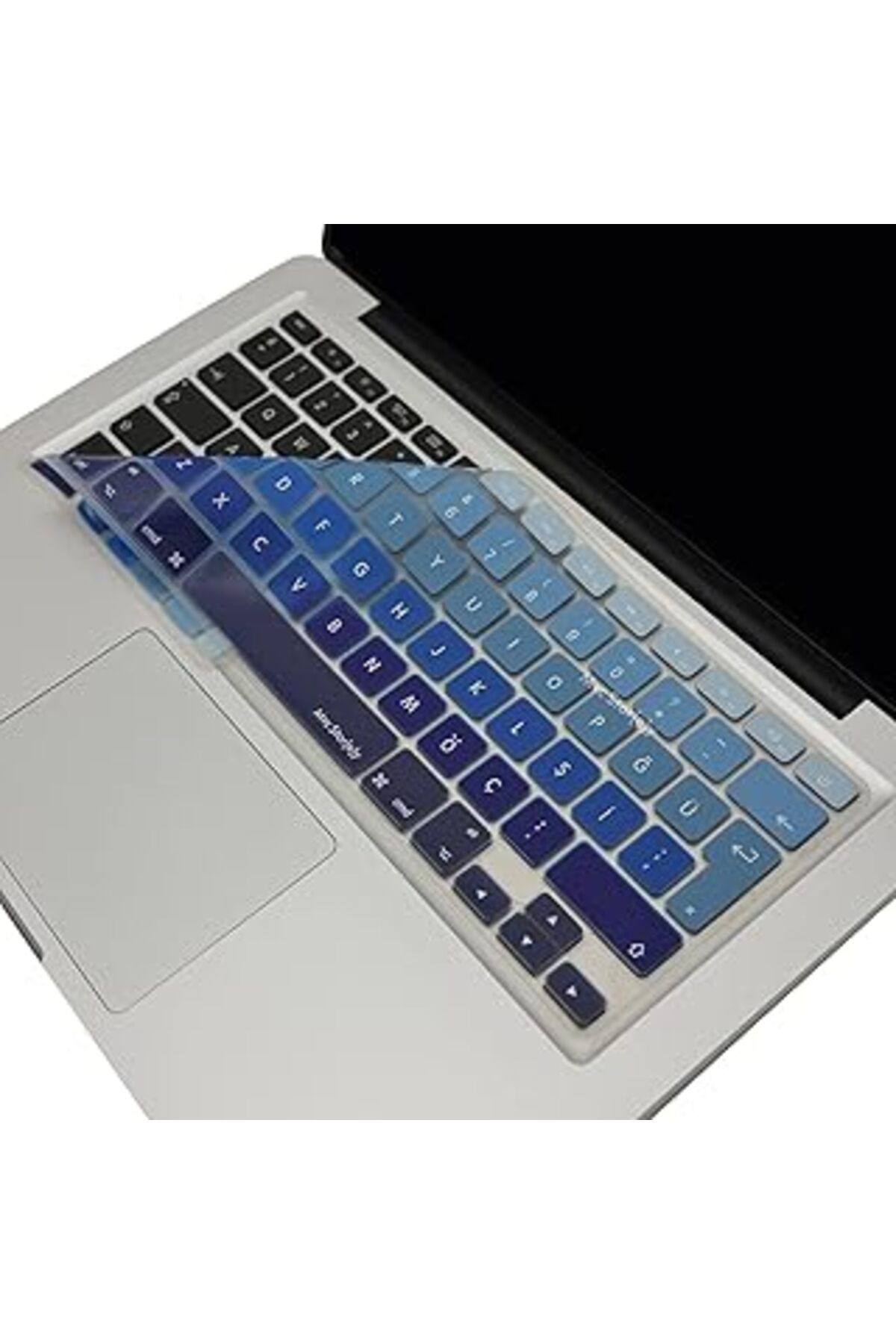 Pazarcan Mcstorey Macbook Air Pro Klavye Koruyucu (TÜRKÇE Q) Ombre (ESKİ USB’Lİ MODEL 2008/2017 YILI) Ile Uy