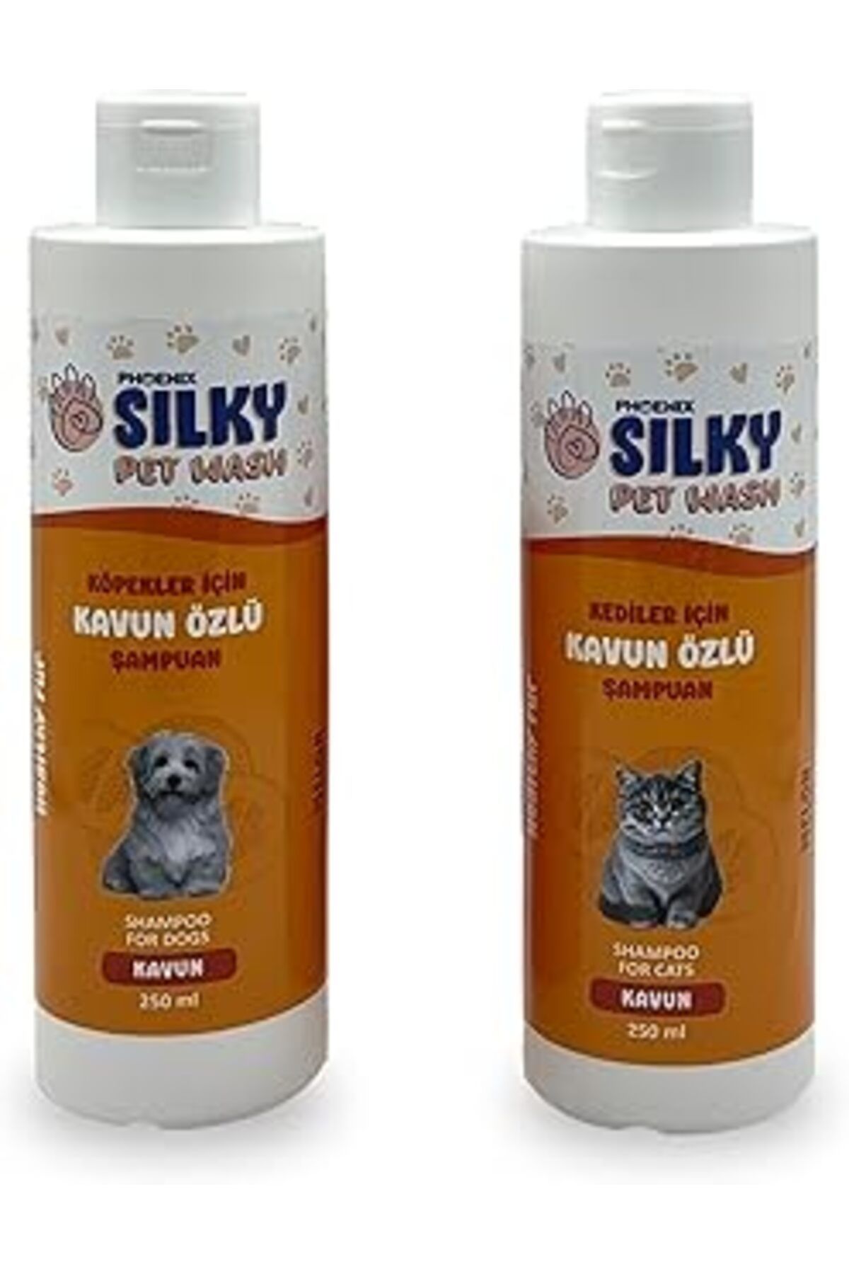 Mu Art Ahşap Silkypetwash - Köpek Ve Kedilere Doğal Kavun Özlü Şampuan - 250ml
