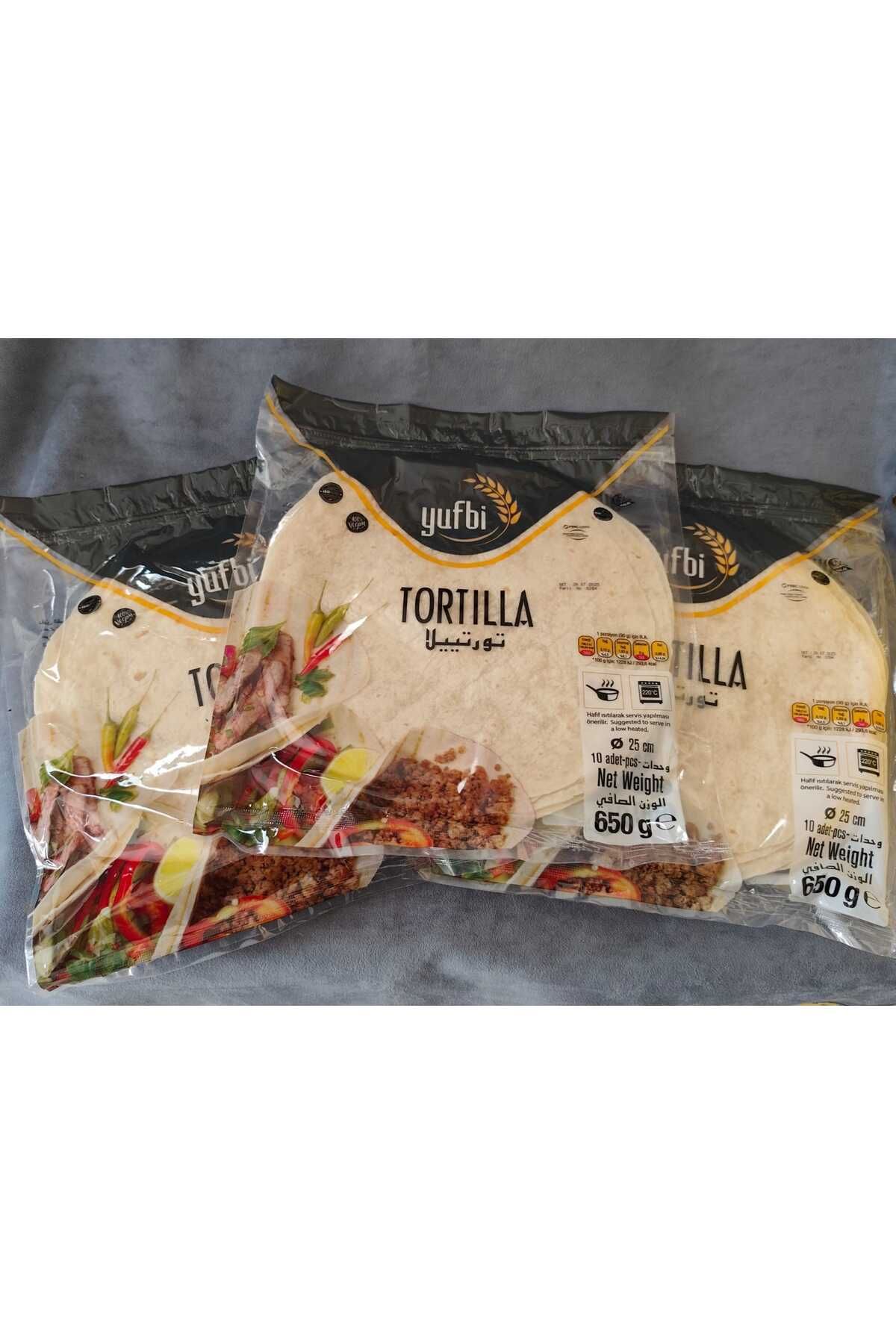 yufbi YUFBİ TORTİLLA 650 GR 10 LU