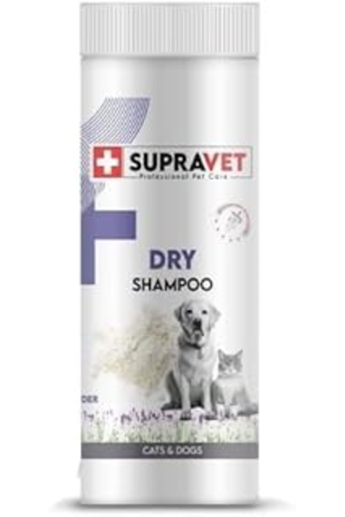 Mu Art Ahşap Supravet Dry Shampoo Lavanta Özlü Kedi Köpekler Için Toz Şampuan 150 ml