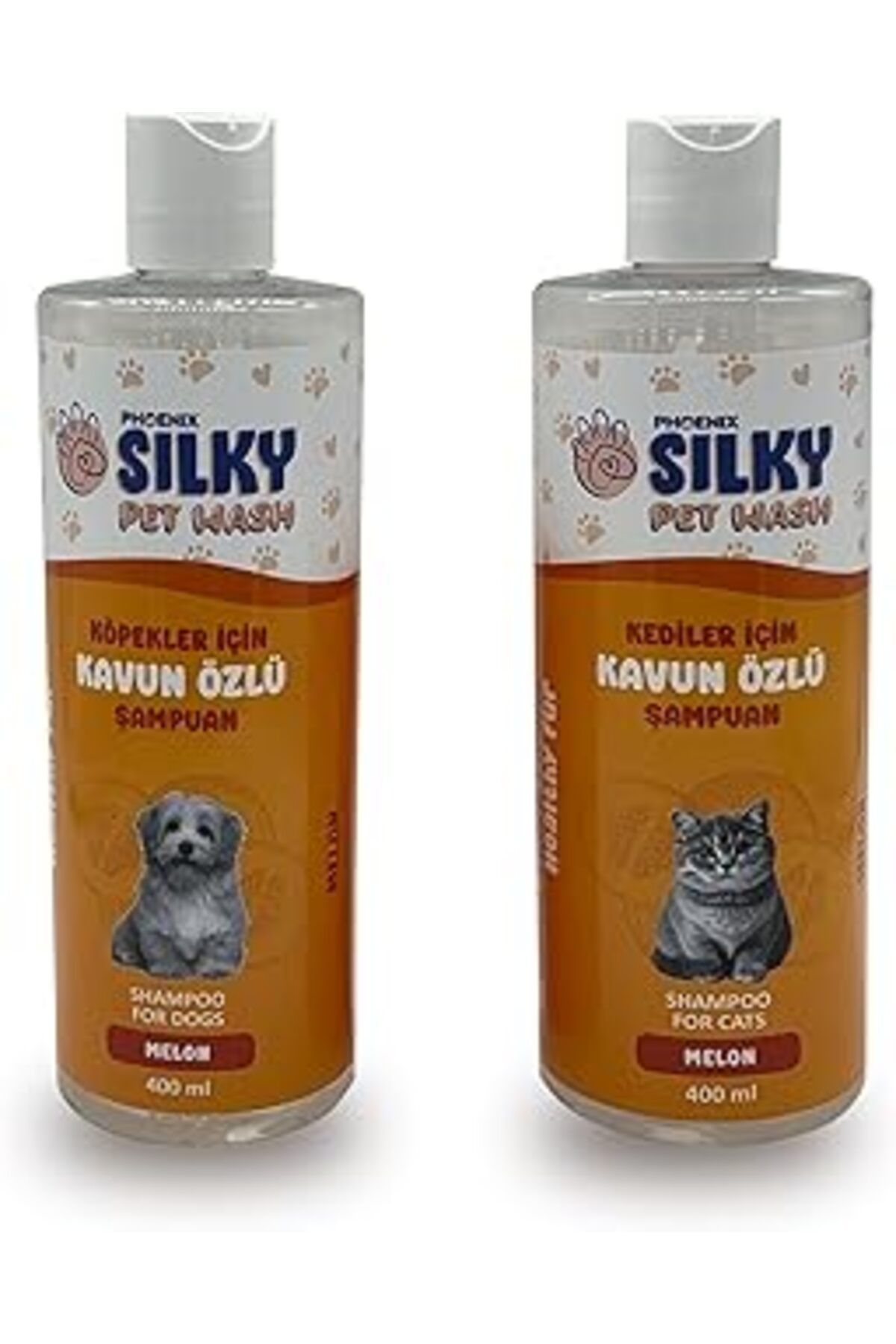 Mu Art Ahşap Silkypetwash - Köpek Ve Kedilere Özel Doğal Kavun Özlü Şampuan - 400ml