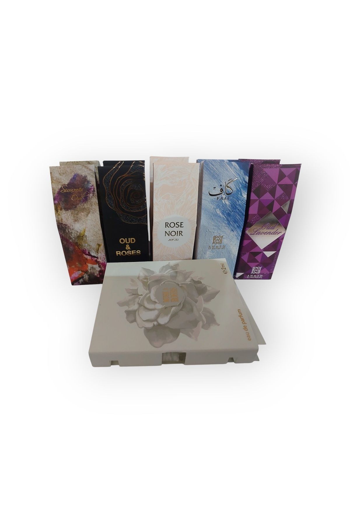Ahmed Al Maghribi Perfumes-مجموعة صغيرة من العطور المتنوعة من أحمد المغربي 2 - 3 مل ( 12 قطعة ) 1