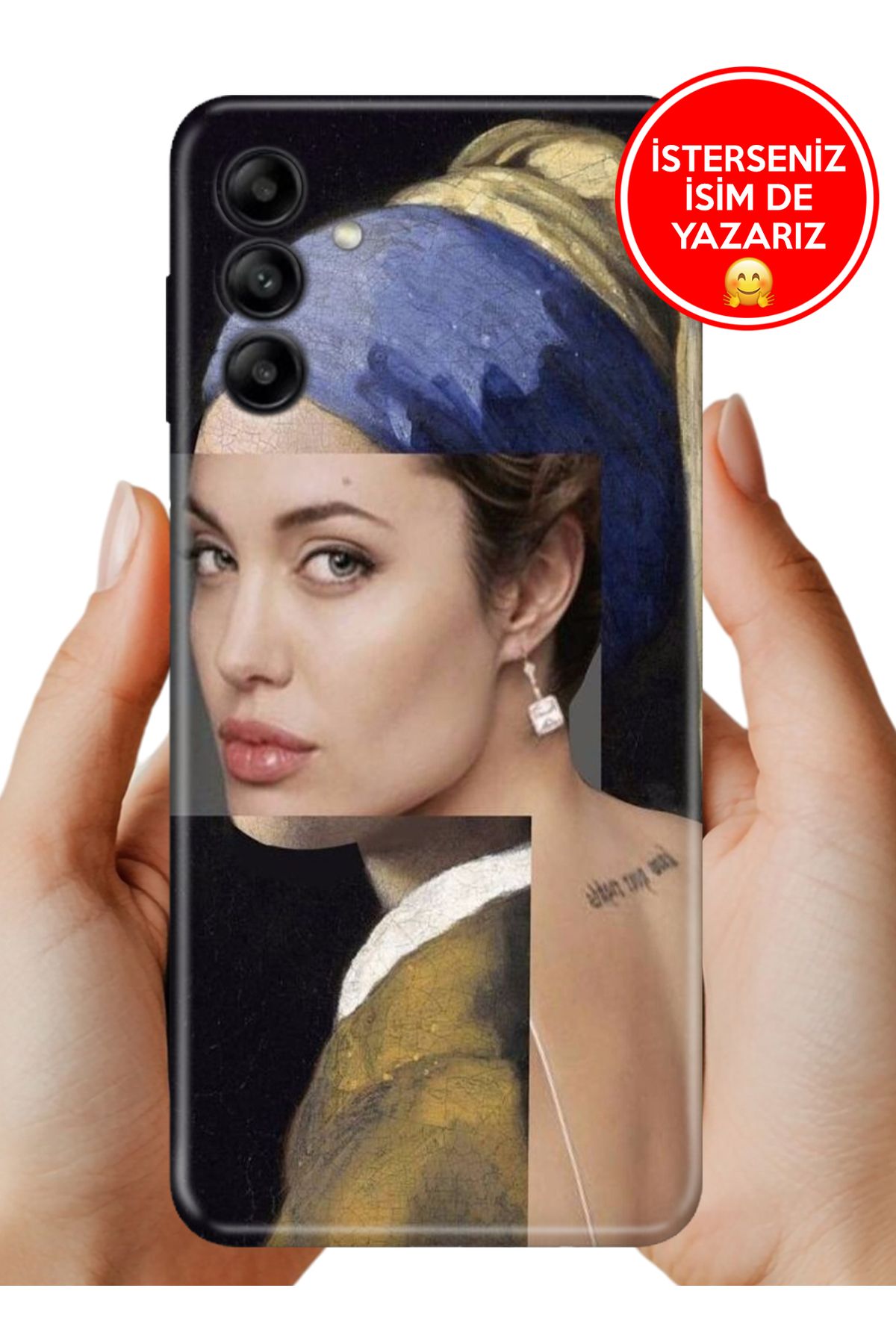 Cekuonline Galaxy A14 (SM-A145F) Kılıf 0.35 mm Resimli Silikon Jolie
