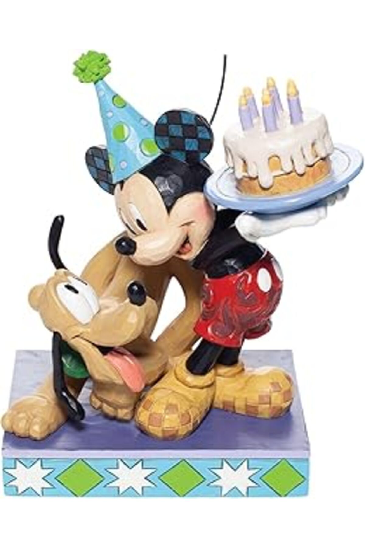Pazarcan Disney Traditions Pluto Ve Mickey Birthday Figürü
