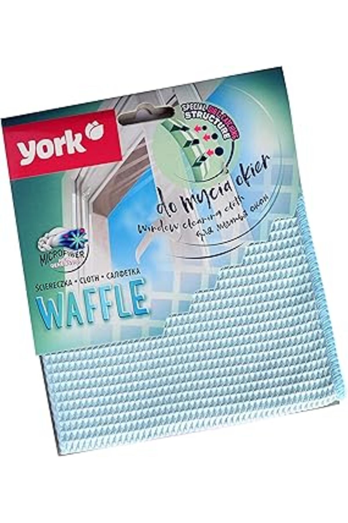 Pazarcan York Mikrofiber Bez, Pencere Için, Waffle, Mikrofiber Temizlik Bezi, Mikrofiber Pencere Bezi, Camla