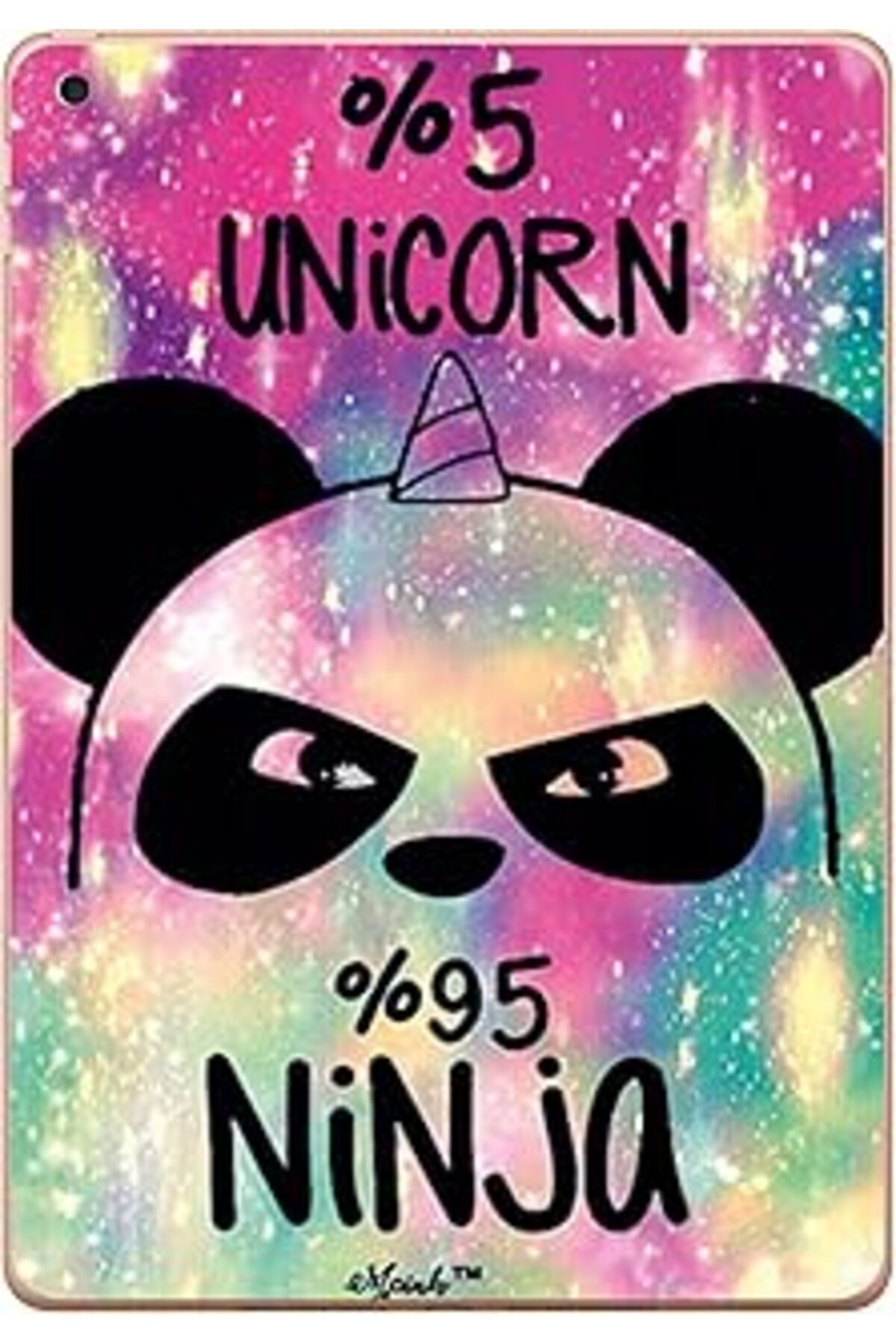 Pazarcan Gogo Accessories Apple Ipad 6. Nesil 2018 A1893 A1954 T015 Unicorn Baskılı Silikon Kılıf