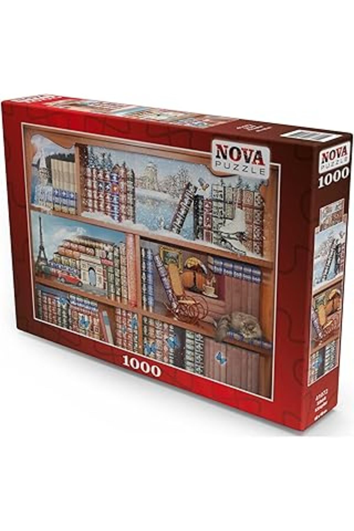 Mu Art Nova Puzzle 1000 Parça Sihirli Kitaplar