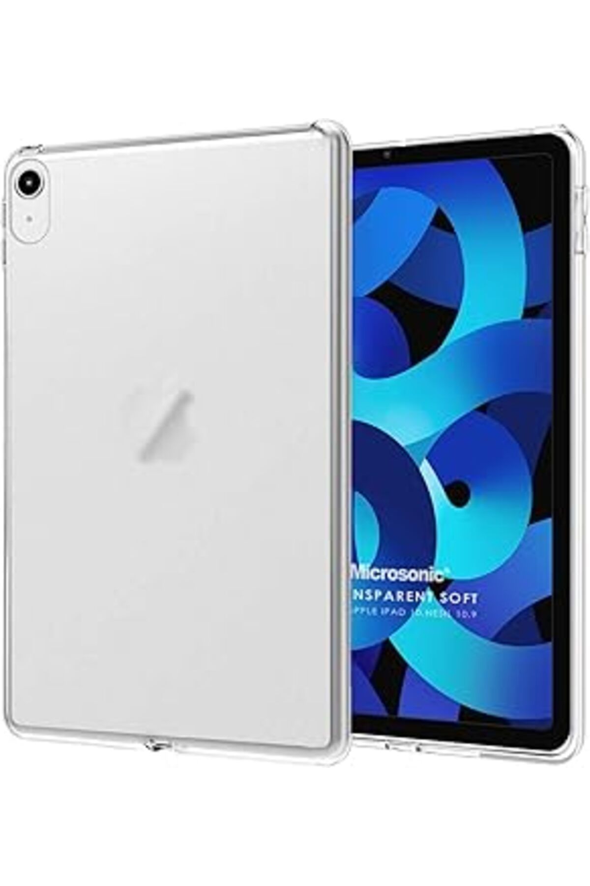 Mu Art Microsonic Apple Ipad 10.Nesil 10.9`` Için Kılıf (A2696-A2757-A2777) Transparent Soft Şeffaf [Ipad
