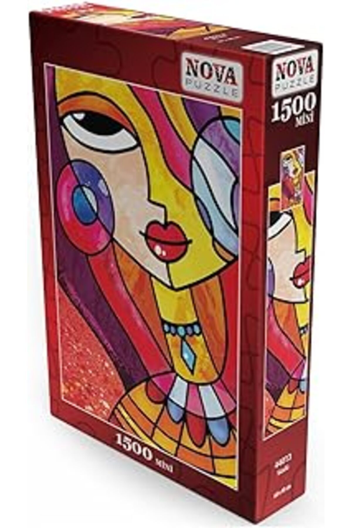Pazarcan Nova Puzzle 1500 Parça Mini Süslü Kız