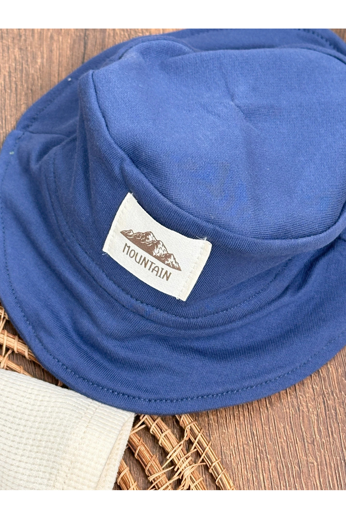 tiwitibaby Safari Şapkalı Cep Detaylı Omuzdan Çıtçıtlı Yazlık Erkek Bebek Takım fotoğrafı 6 (önizleme)