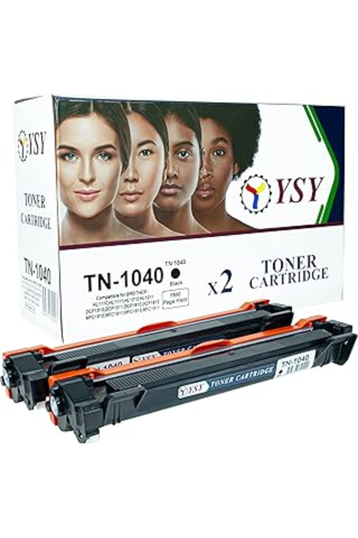 Mu Art Ahşap Ysy Tn-1040 Hl1110 Hl1210 1.5K(1500) Sayfa Verimli Muadil Toner (1 Kutuda 2 Toner)