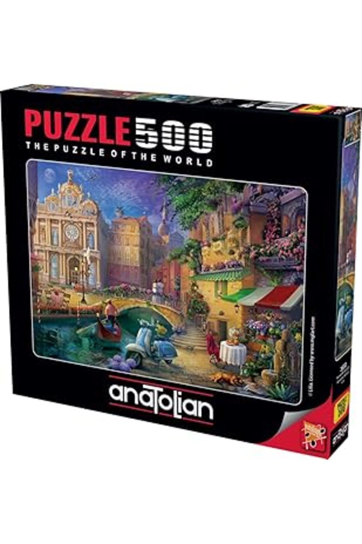 Pazarcan Anatolian 500 Parça Puzzle: Romantik Venedik
