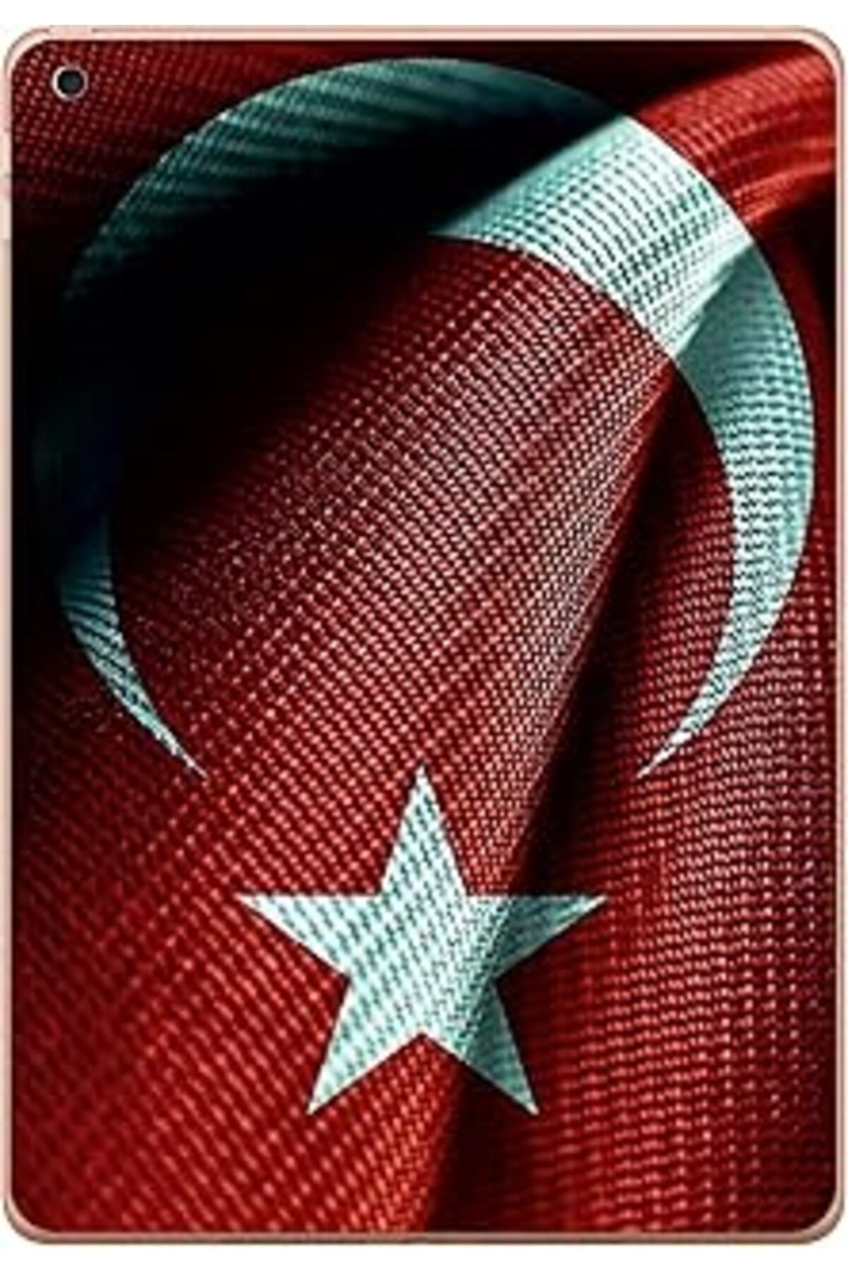 Mu Art Gogo Accessories Apple Ipad 5. Nesil 2018 A1893 A1954 T015 Türk Bayrağı Baskılı Silikon Kılıf