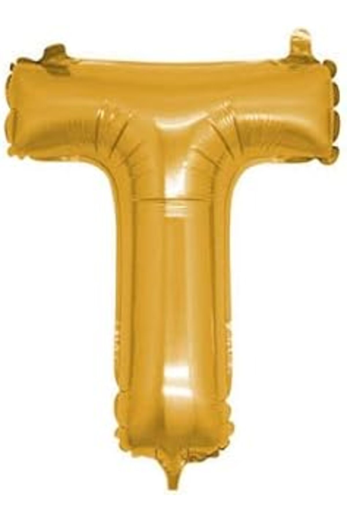 Mu Art Benim Marifetlerim - T Harfi Altın Folyo Balon 40 İnch 90 Cm
