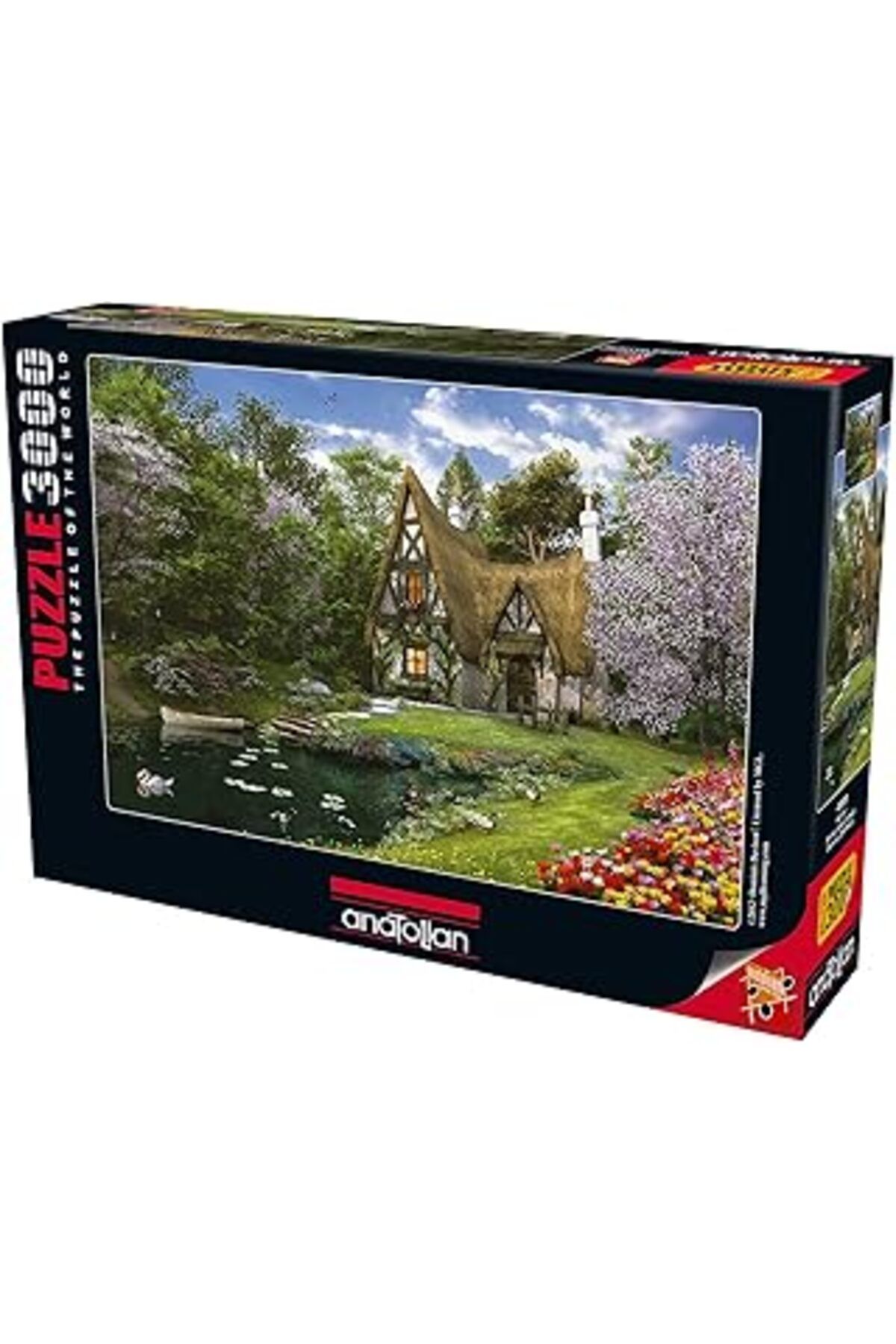 Hepta Collection Anatolian Puzzle - Göl Evi / 3000 Parça, #4900