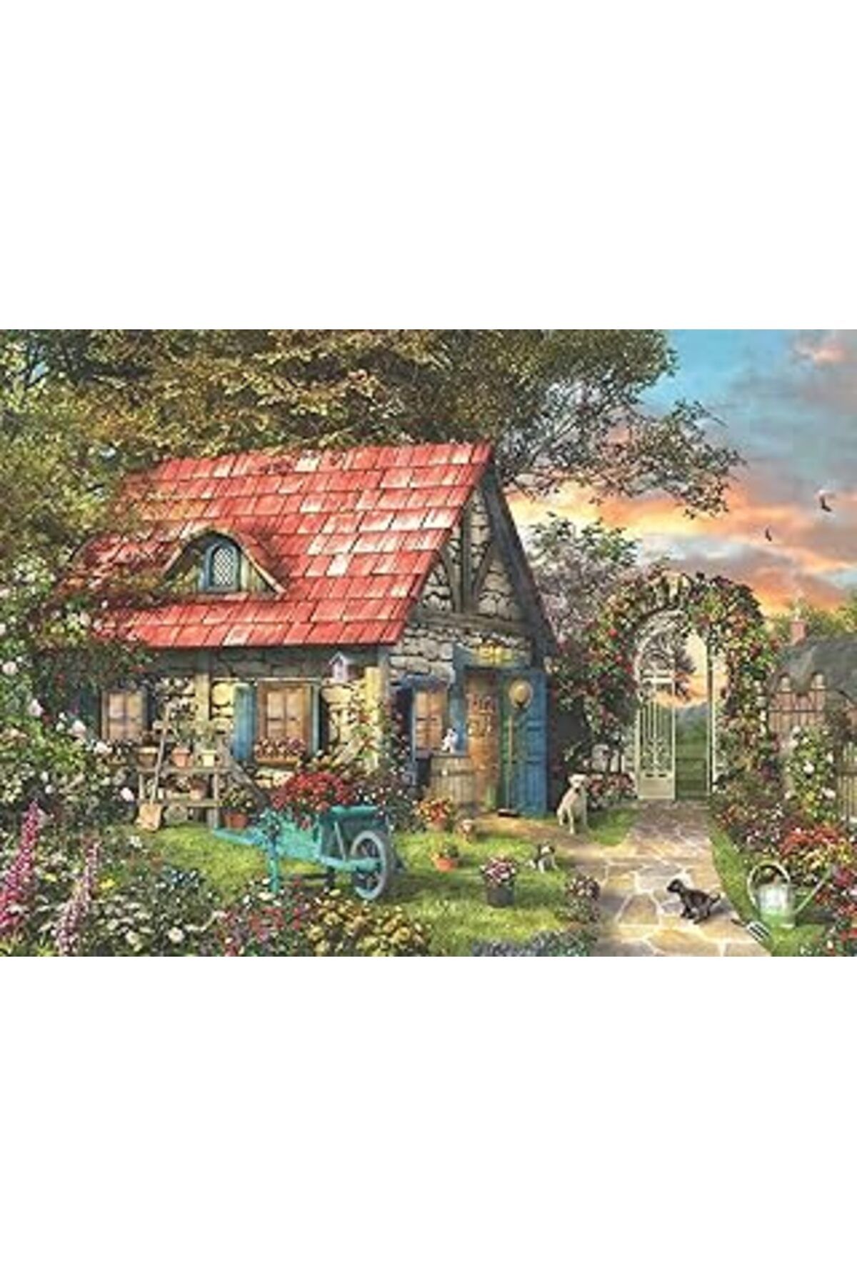 Pazarcan Anatolian Puzzle - Kulübe / 1000 Parça, #1032