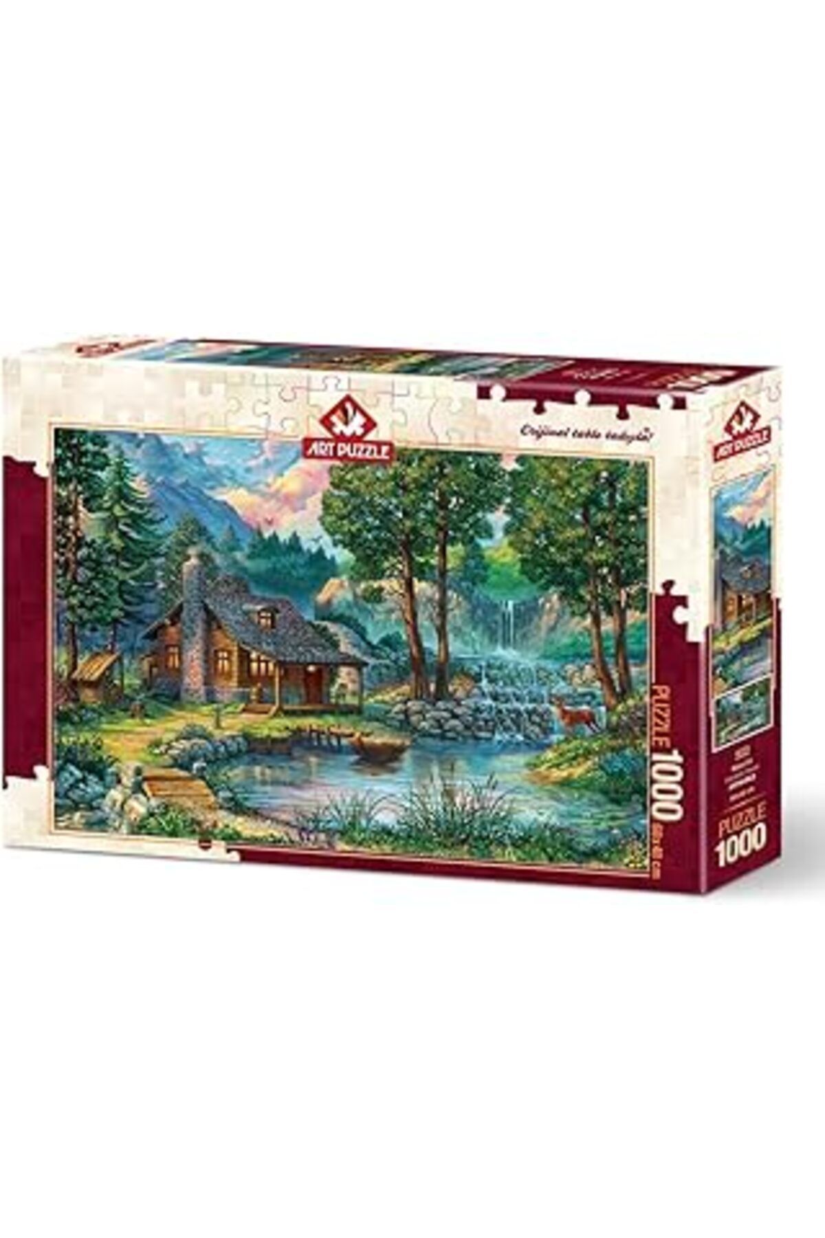 robotrend Art Puzzle Masal Evi 1000 Parça Puzzle