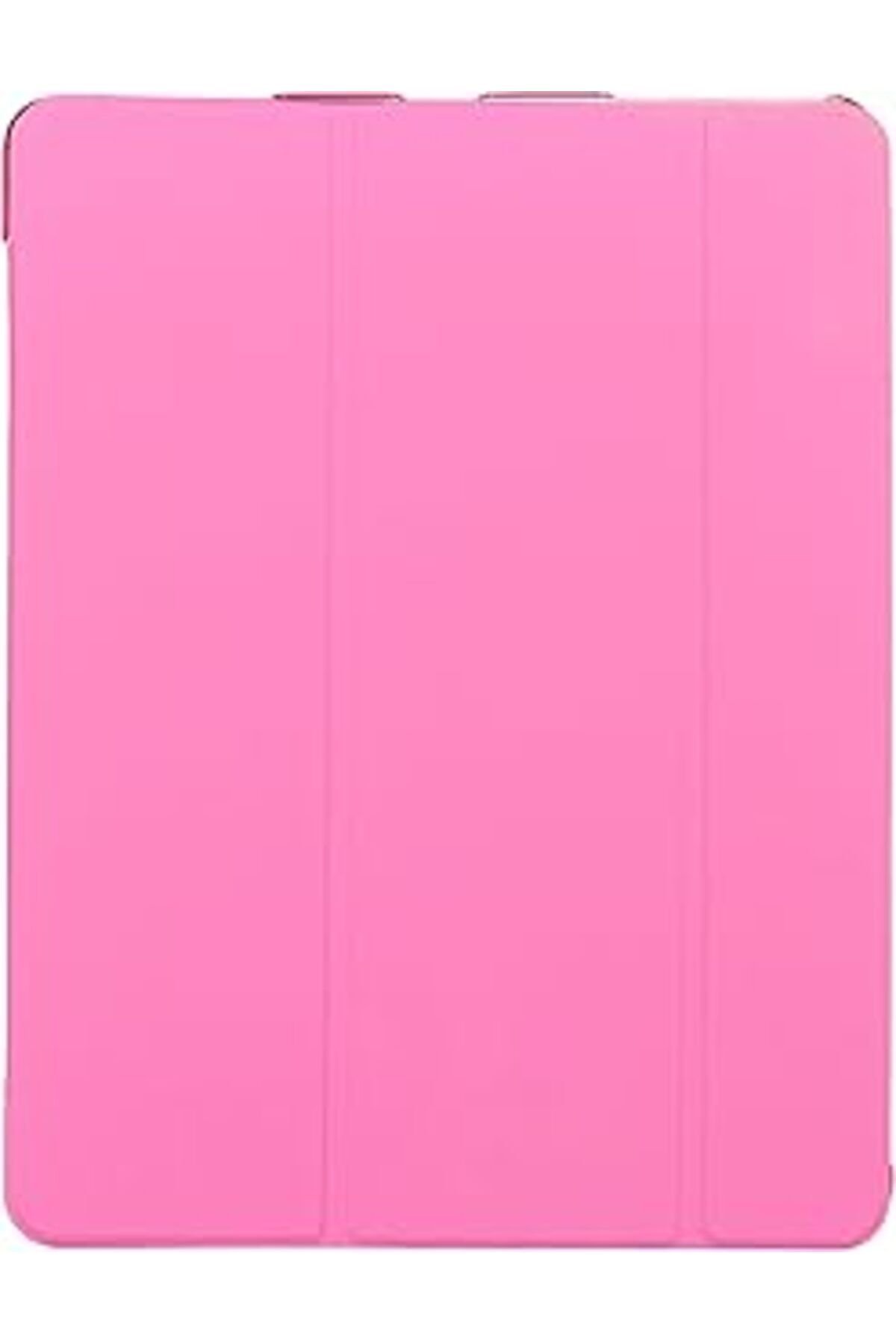 robotrend Zore 38493 Apple Ipad Pro 12.9 2020 Zore Smart Cover Standlı 1-1 Ile Uyumlu Kılıf Pembe