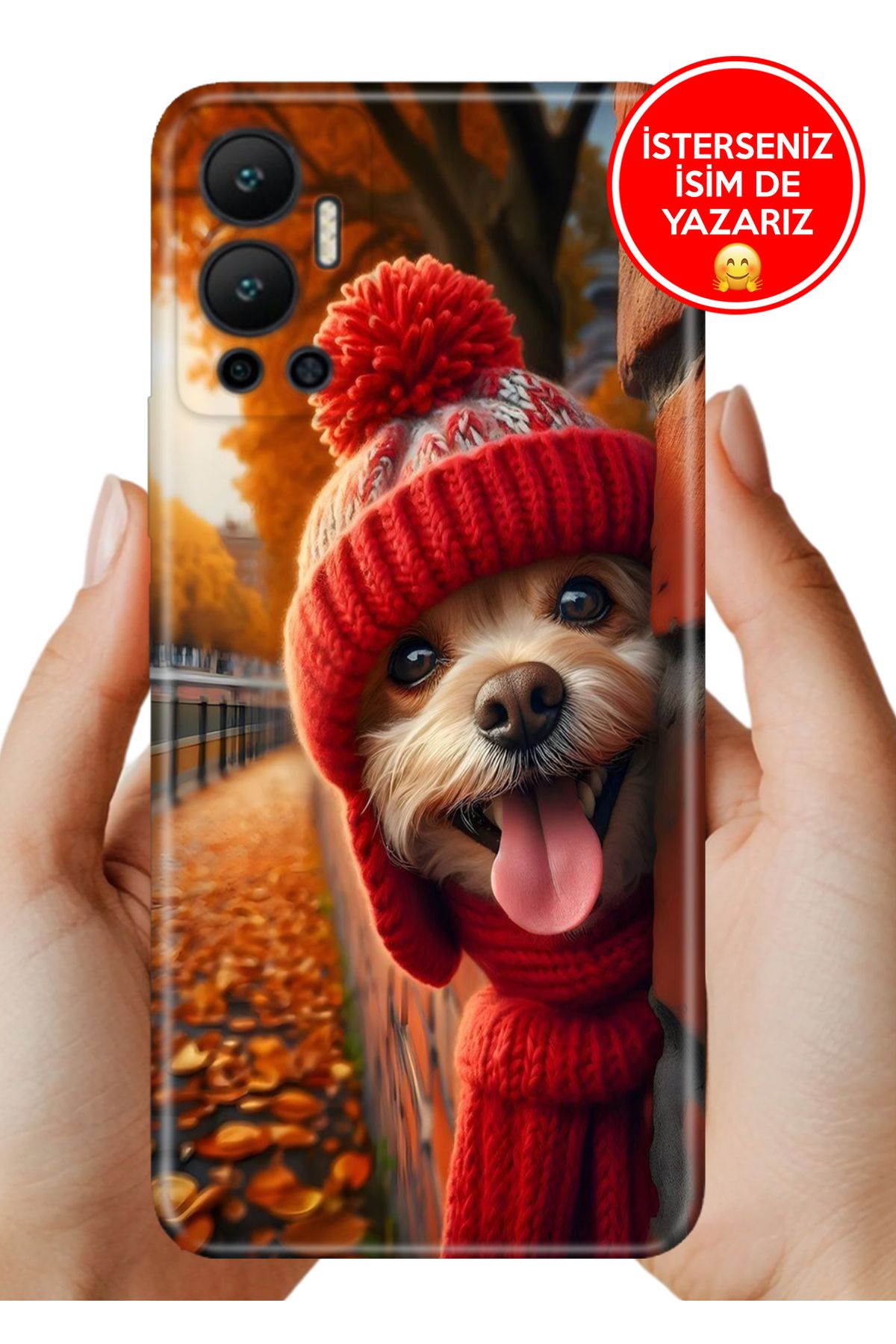 Cekuonline İnfinix Hot 12 Kılıf Kamera Korumalı Full Desen Arka Silikon Kuçu Kuçu