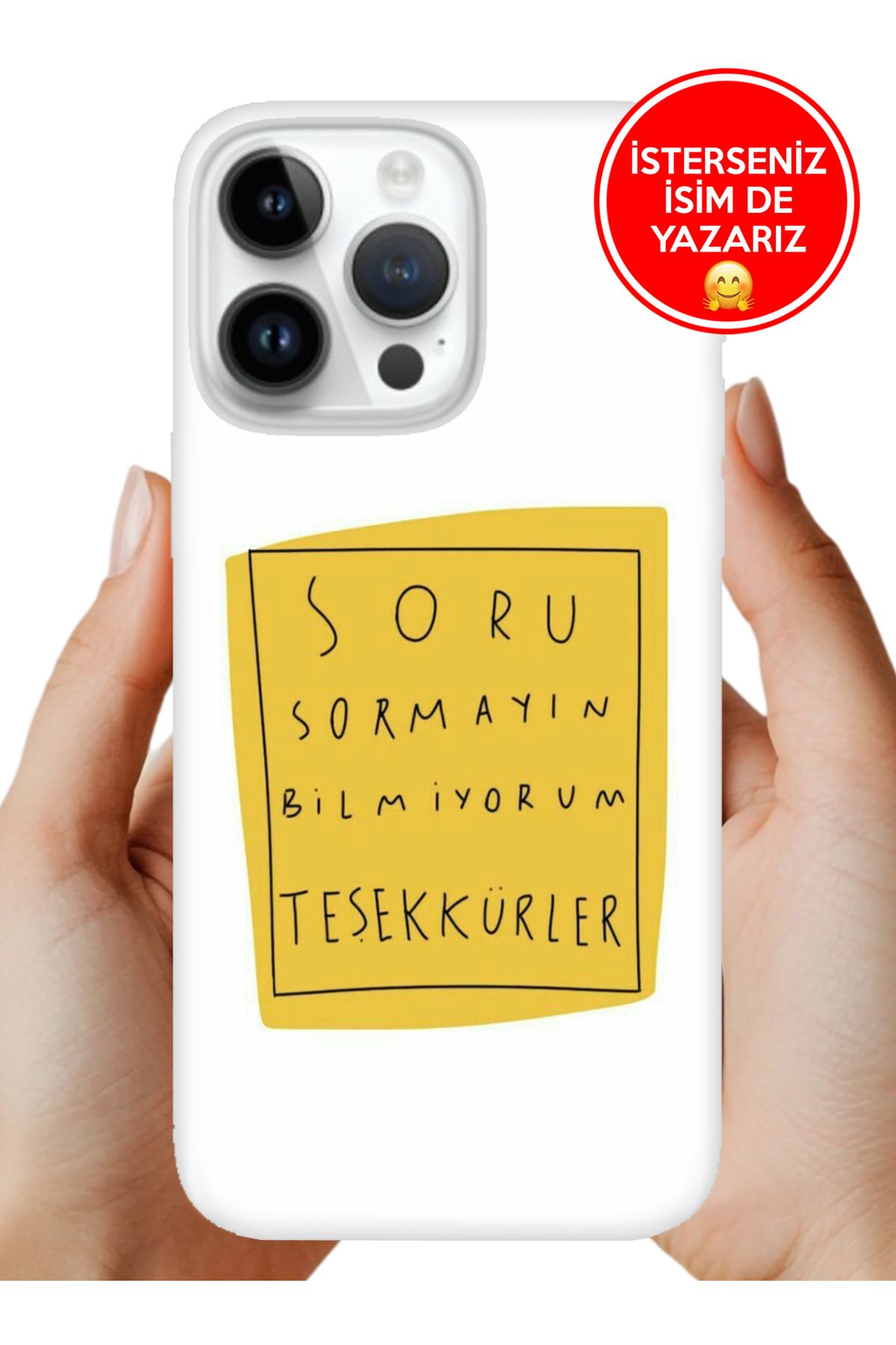 Cekuonline iPhone 16 Pro Kılıf Tam Rubber Esnek Silikon Full Koruma Soru Sormayın