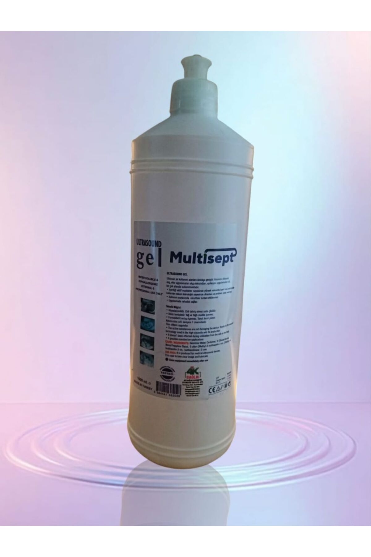 MULTİSEPT ULTRASON VE EKG JELİ 1 LT * 5 ADET - Fiyatı, Yorumları