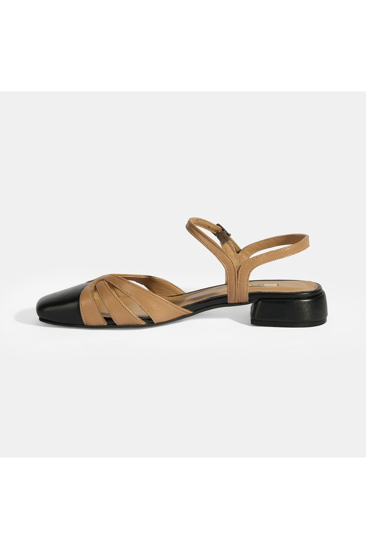 Desa-Pantofi casual de damă, bej, din piele 3