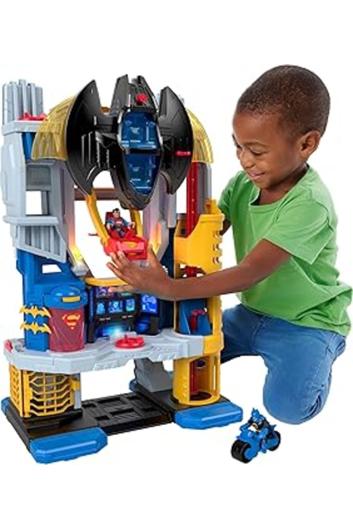 Hepta Collection Imaginext Dc Super Friends Ultimate Headquarters Sesli Ve Işıklı Macera Oyun Seti Hnw08