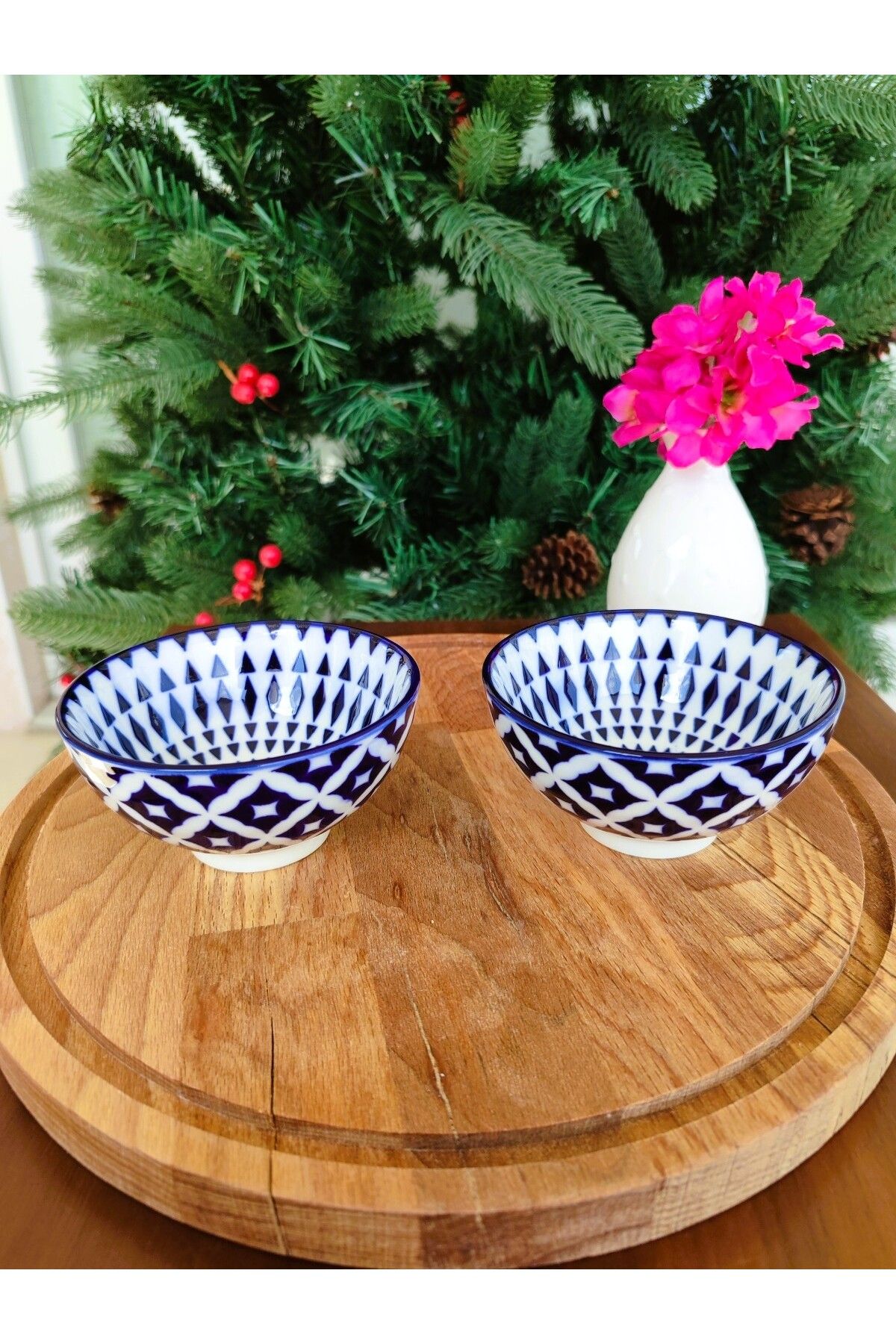 Madame Coco-Revve Bleu Nort New Bone China Bowl - 10 cm 5