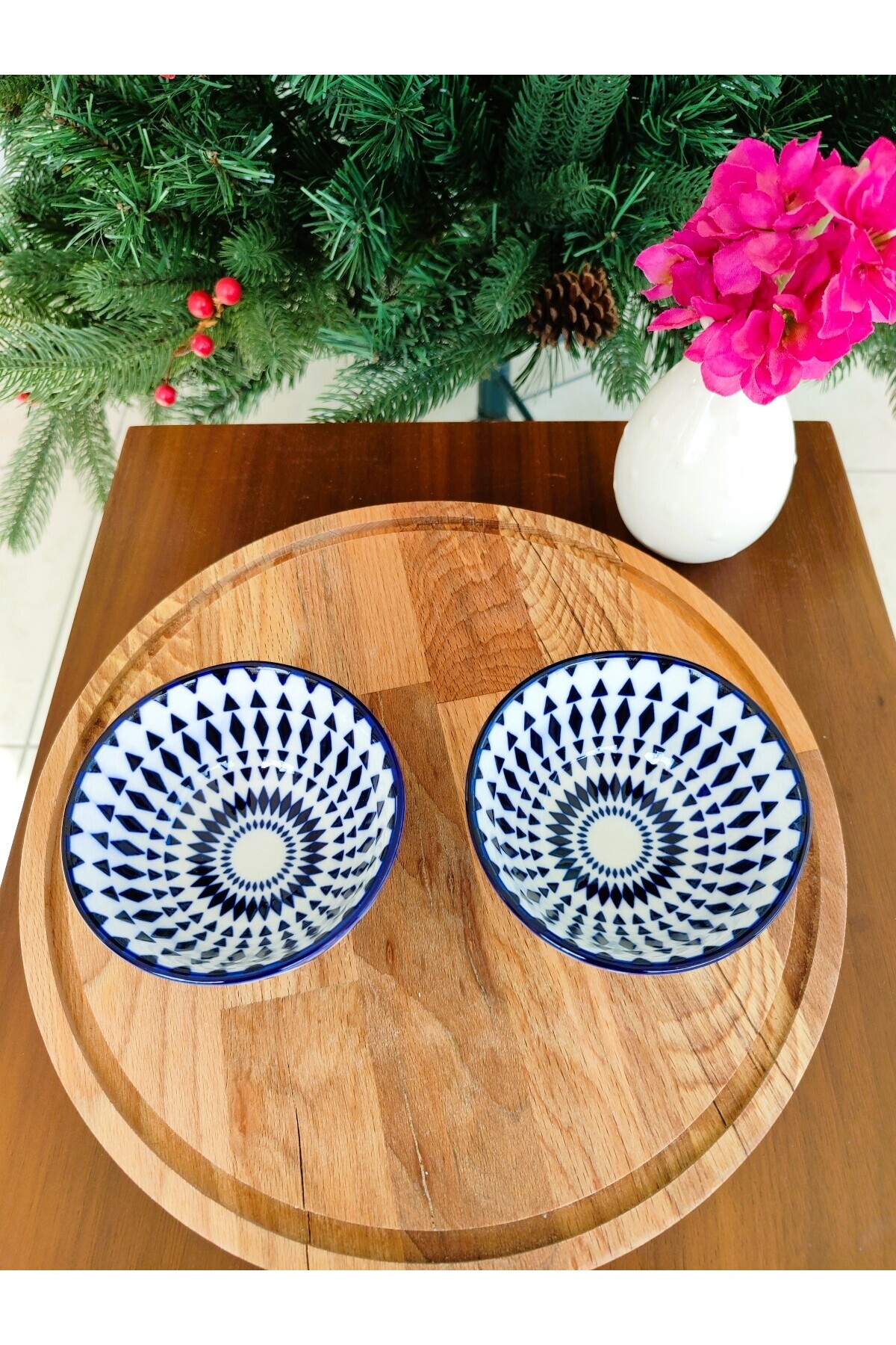 Madame Coco-Revve Bleu Nort New Bone China Bowl - 10 cm 6
