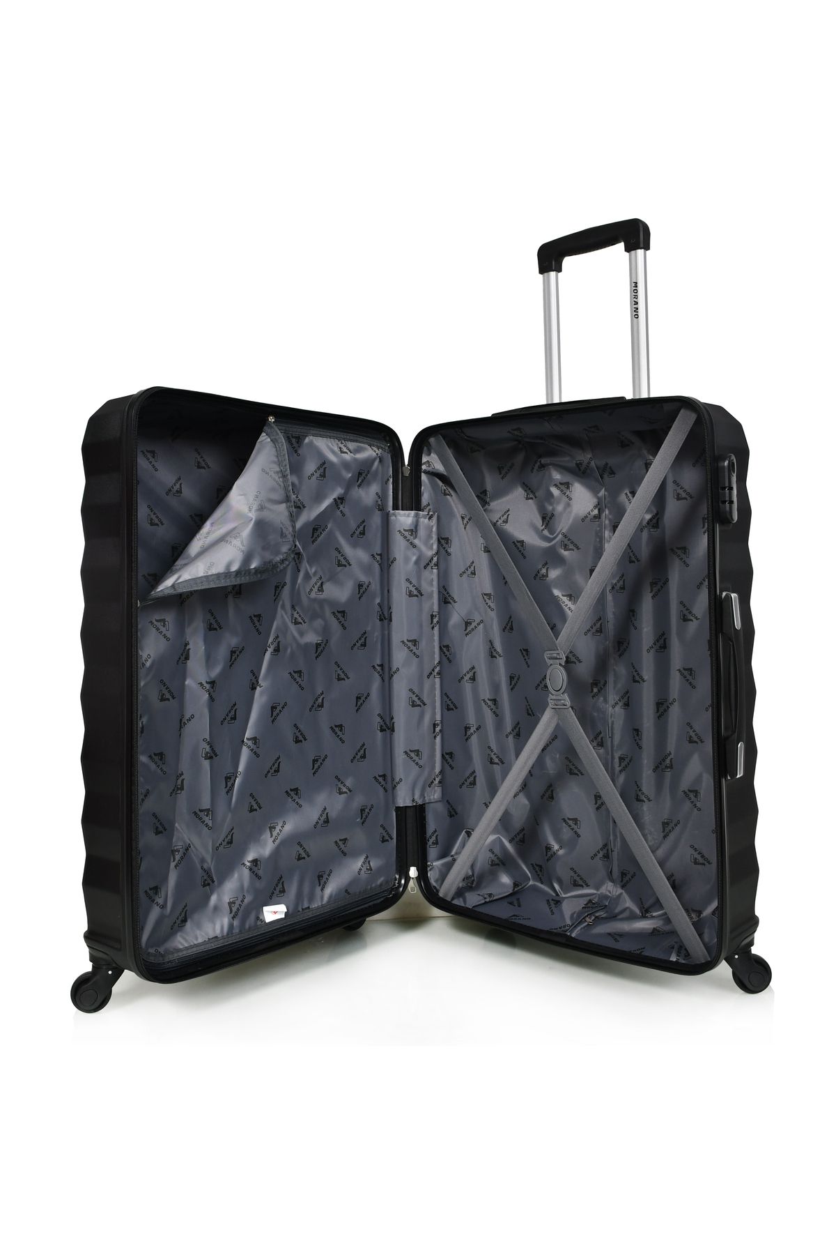 MORANO-3-Piece Morano Travel Luggage Trolley Set Size 28''-24''-20'' Inches. 7