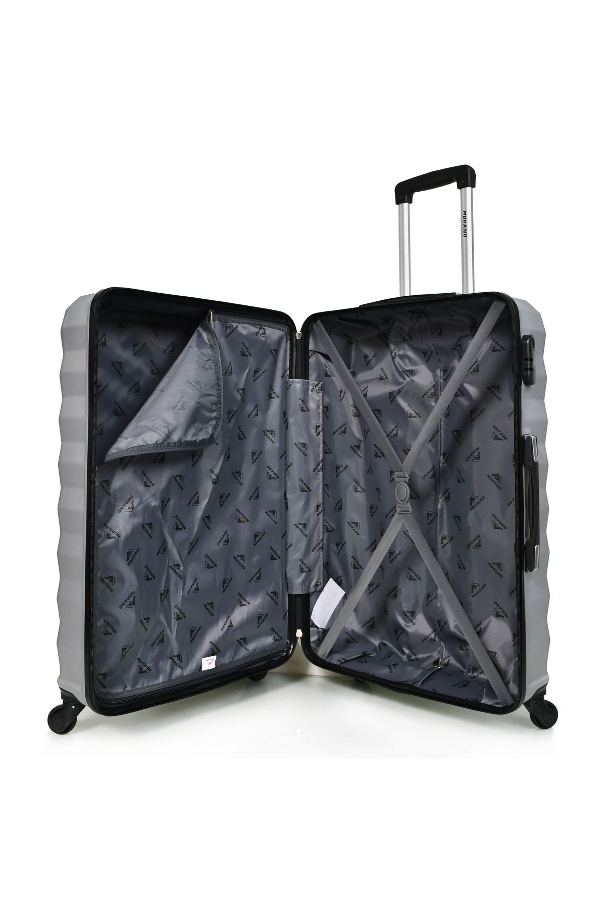 MORANO-3-Piece Morano Travel Luggage Trolley Set Size 28''-24''-20'' Inches. 7