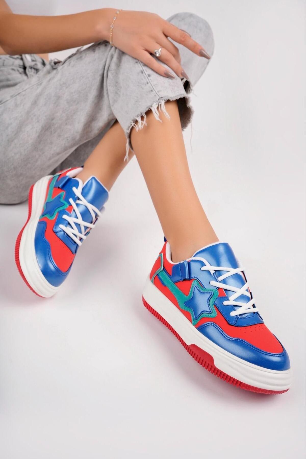 MODATALİKA-Women's Starry Sneakers "Shine Like a Star in Every Step!" 1