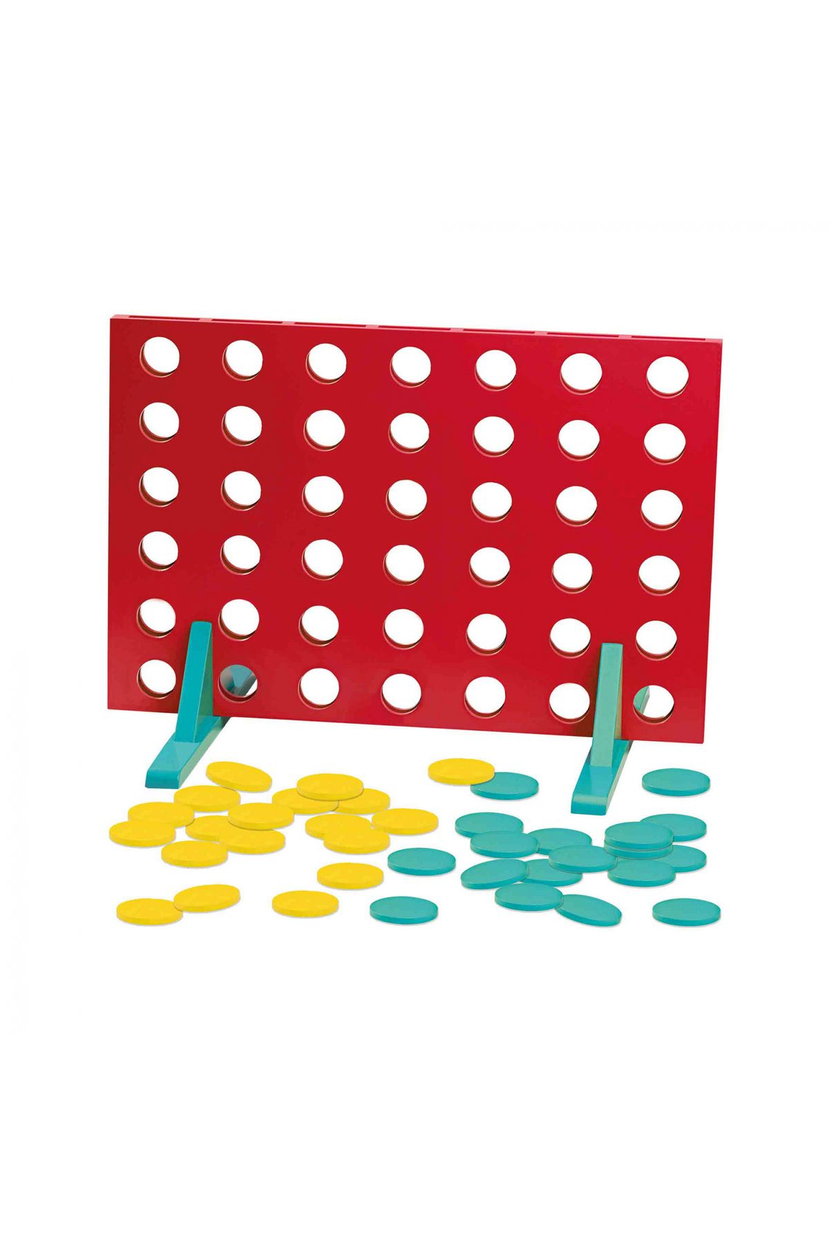 SES Creative-Party Game - Xxl 4 In A Row Wooden Game 2