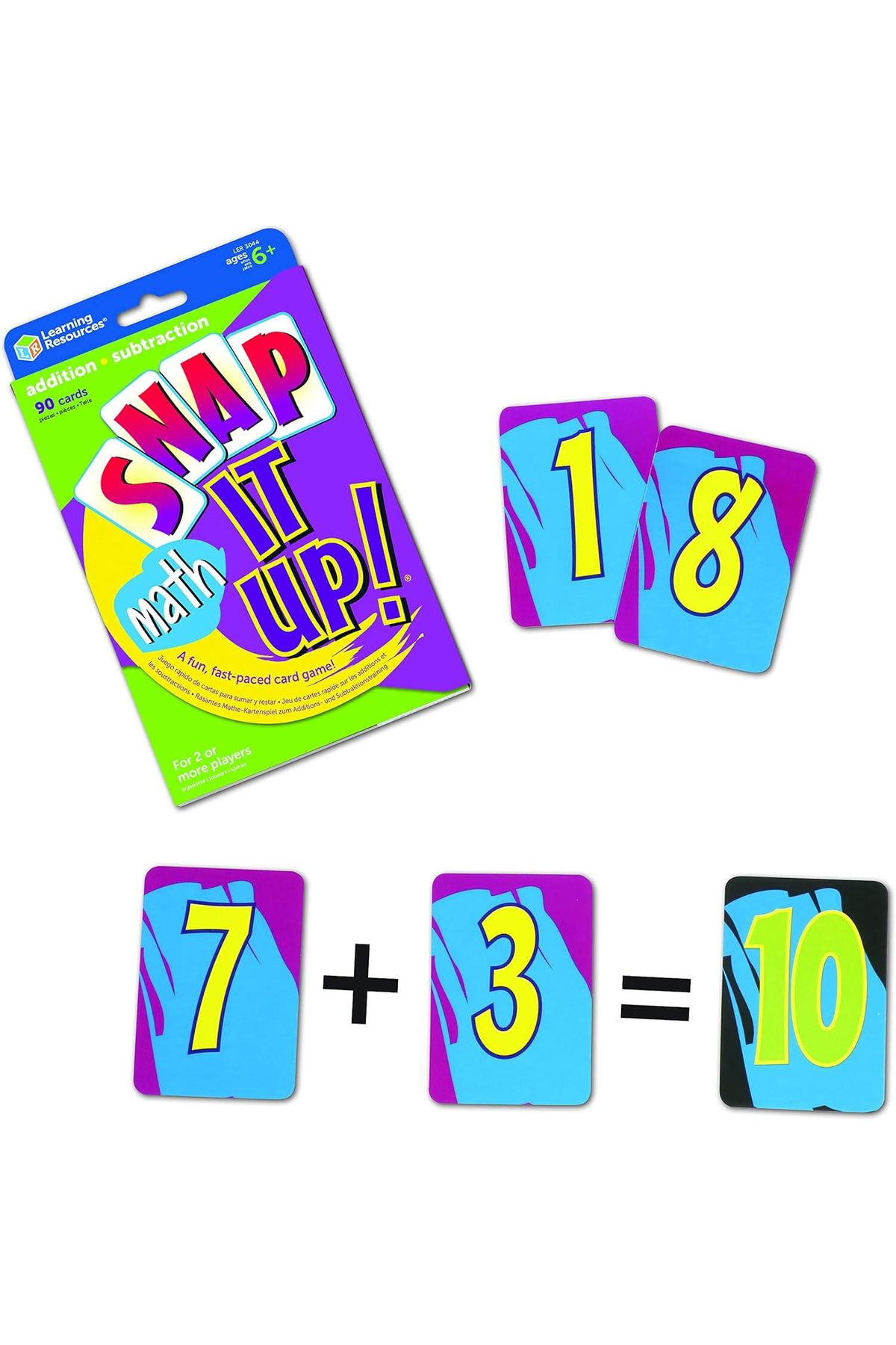 Learning Resources-Snap It Up! - Addition and Subtraction Game 4