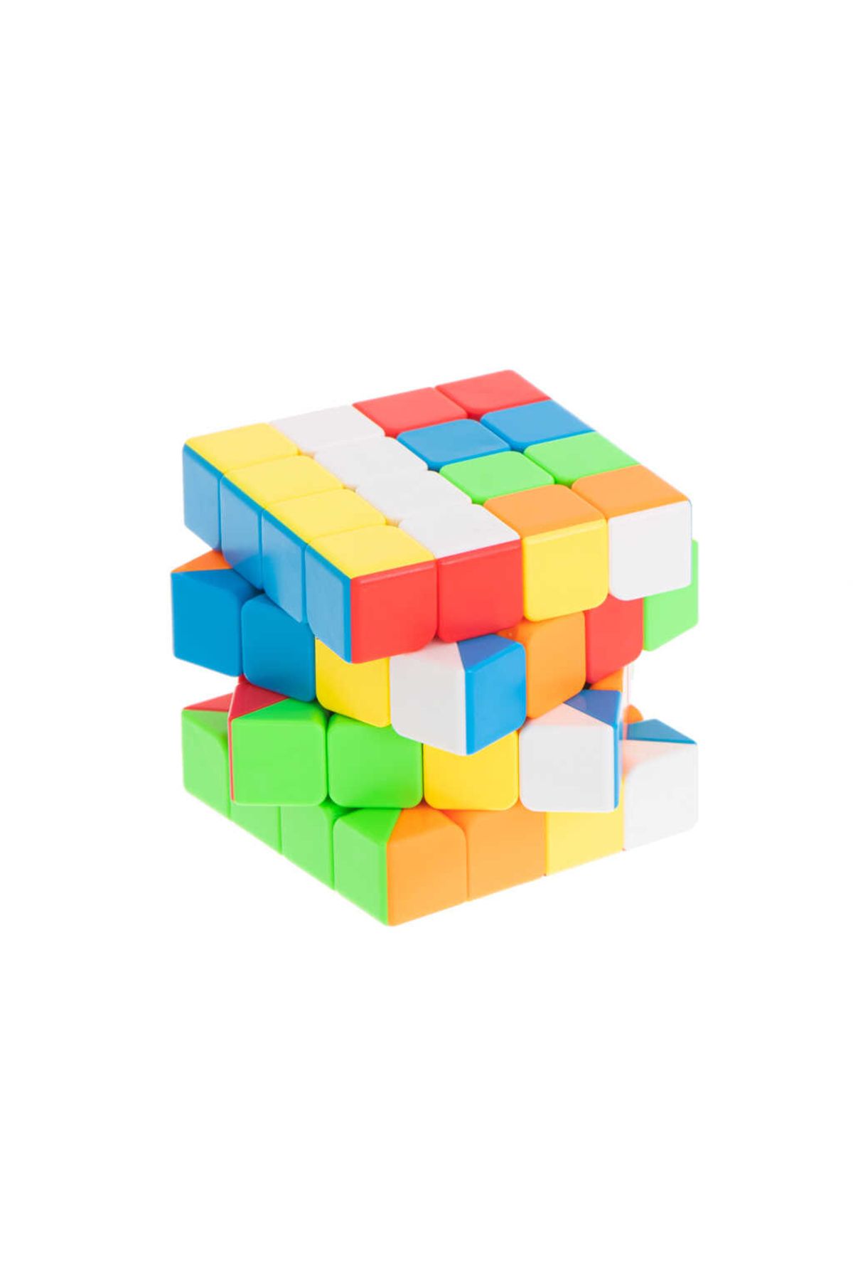 Moyu-Cub Rubik 4x4x4, Joc de inteligenta, 6 ani+, MoYu Carbon, 59 mm 4