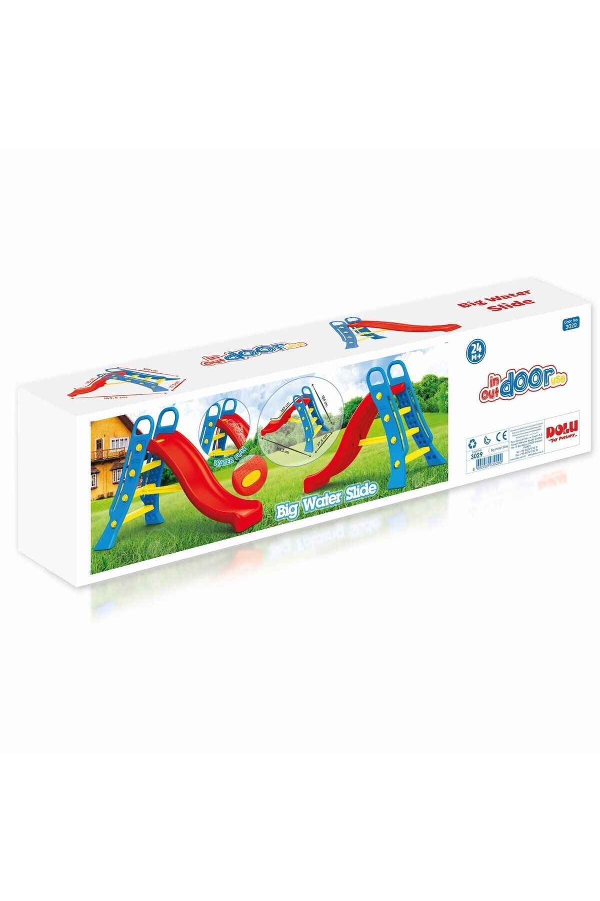 Dolu Tobogan Mare Pentru Copii - Viu Colorat - One Size