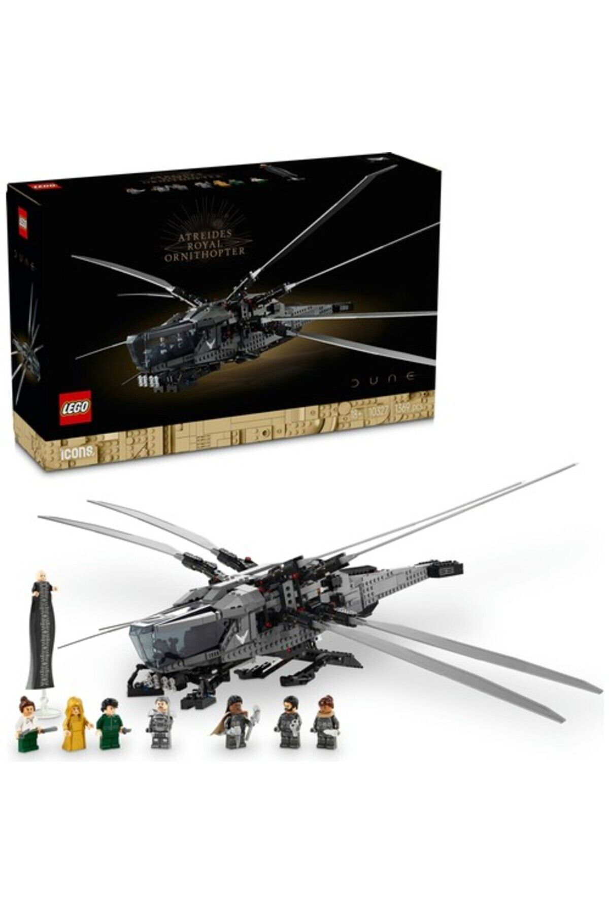 LEGO-® Icons Dune Atreides Royal Ornithopter Set 10327 1