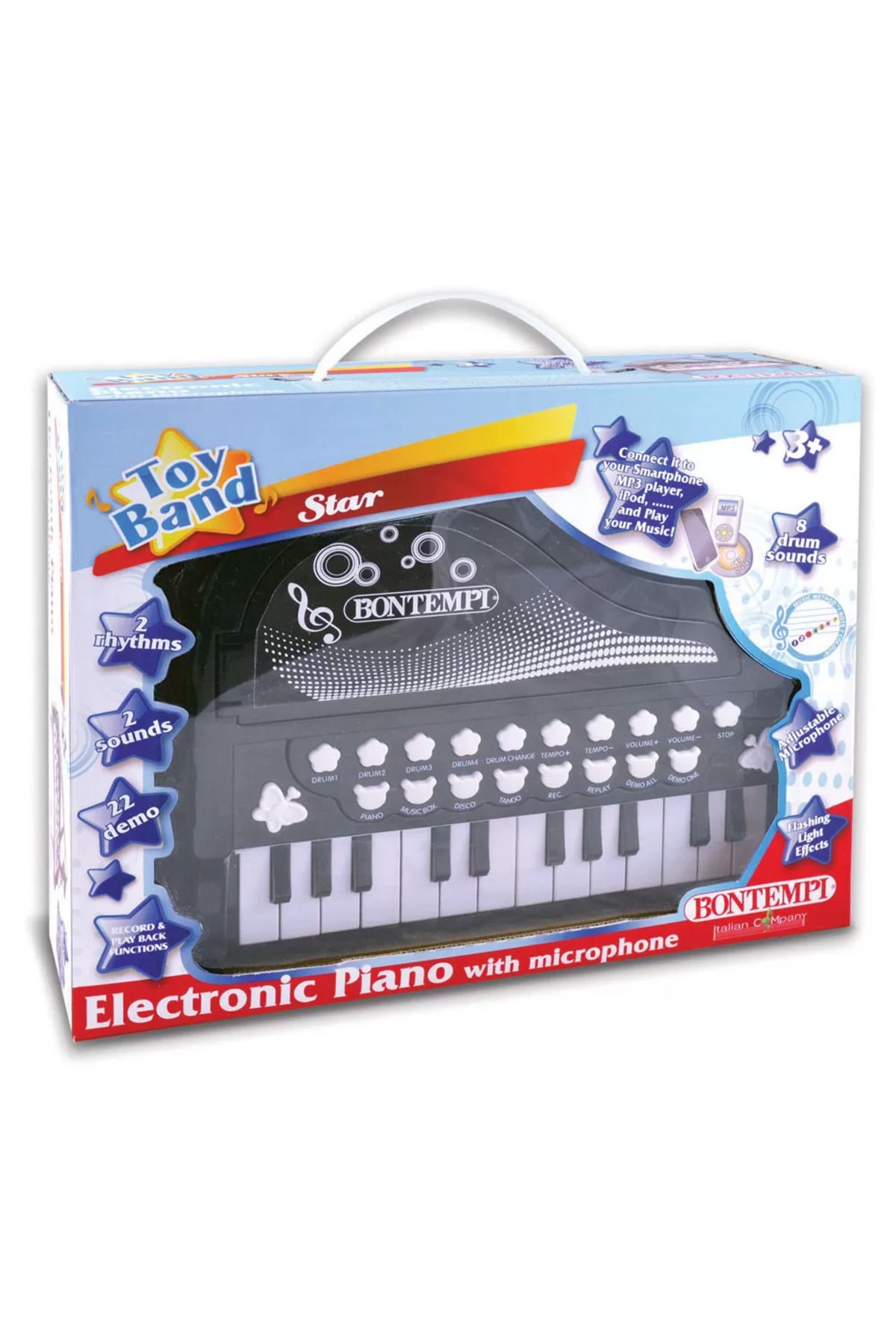 Bontempi Pian Electronic Cu 24 De Clape - Mărime unică