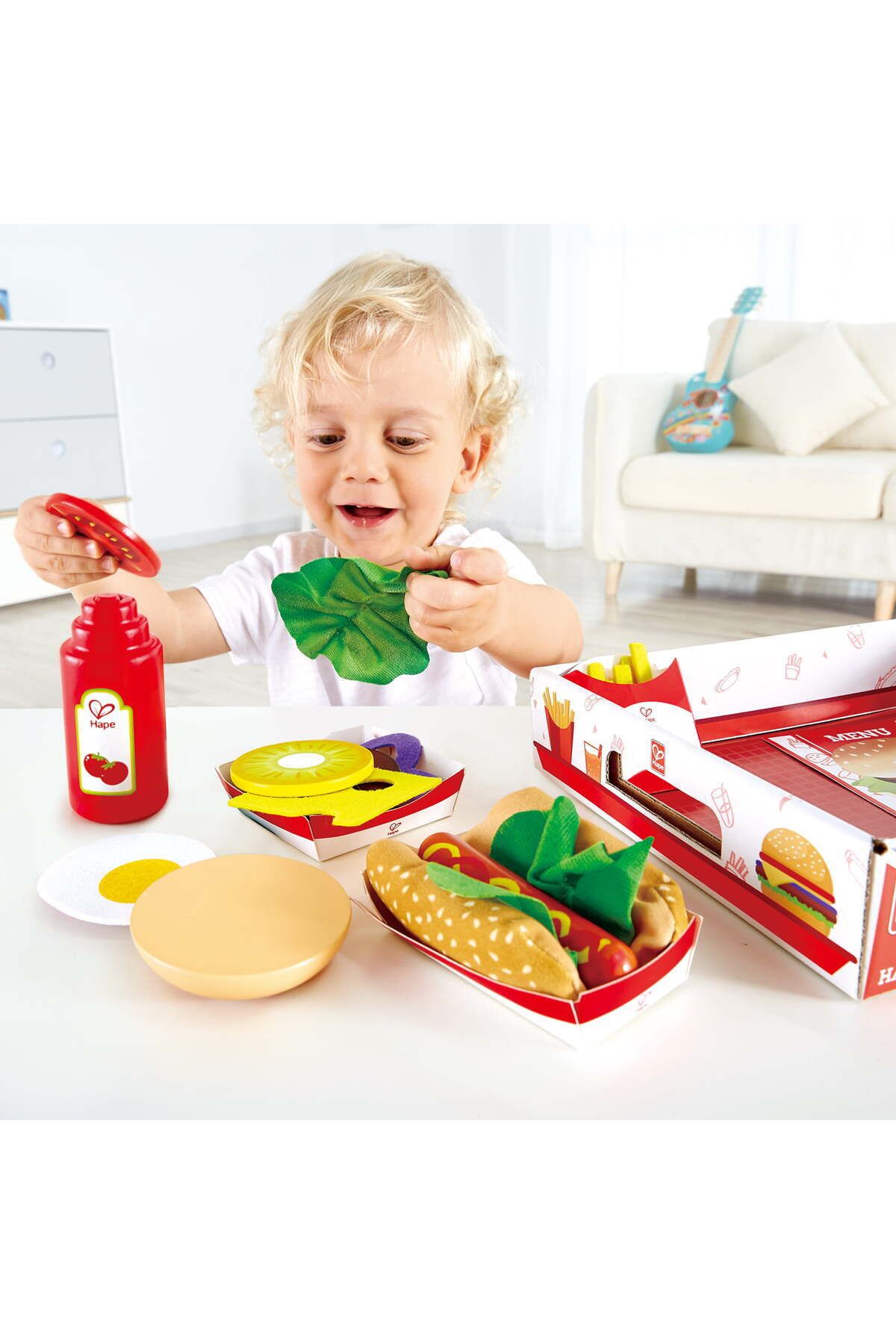 Hape-Jucarie din lemn - Fast-food 2