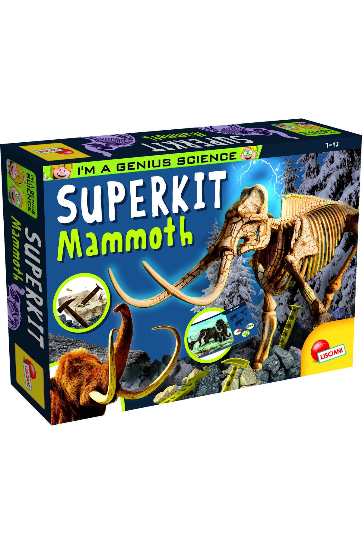 Lisciani-Experimentele micului geniu - Kit paleontologie mamut 1