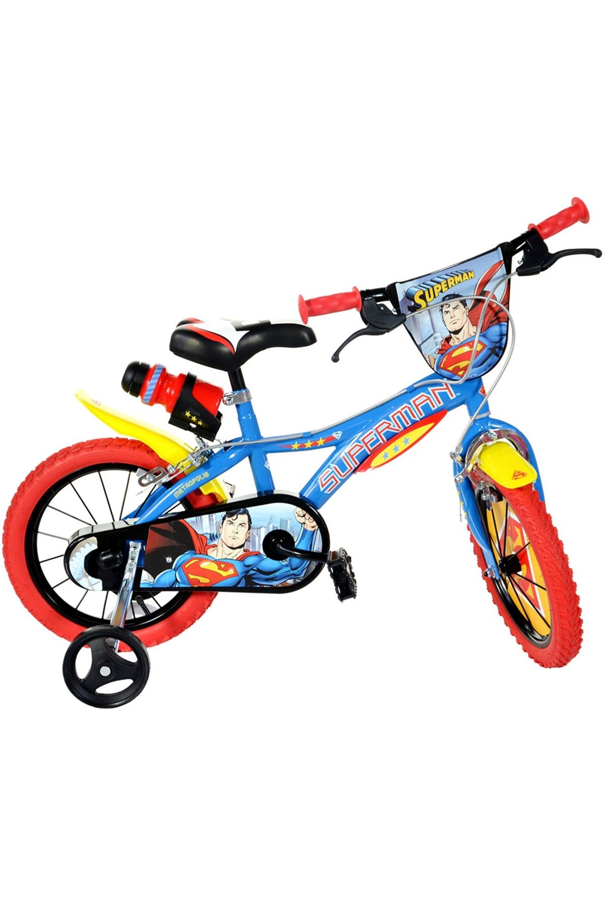 Dino Bikes 16' Superman Children's Bicycle - One Size