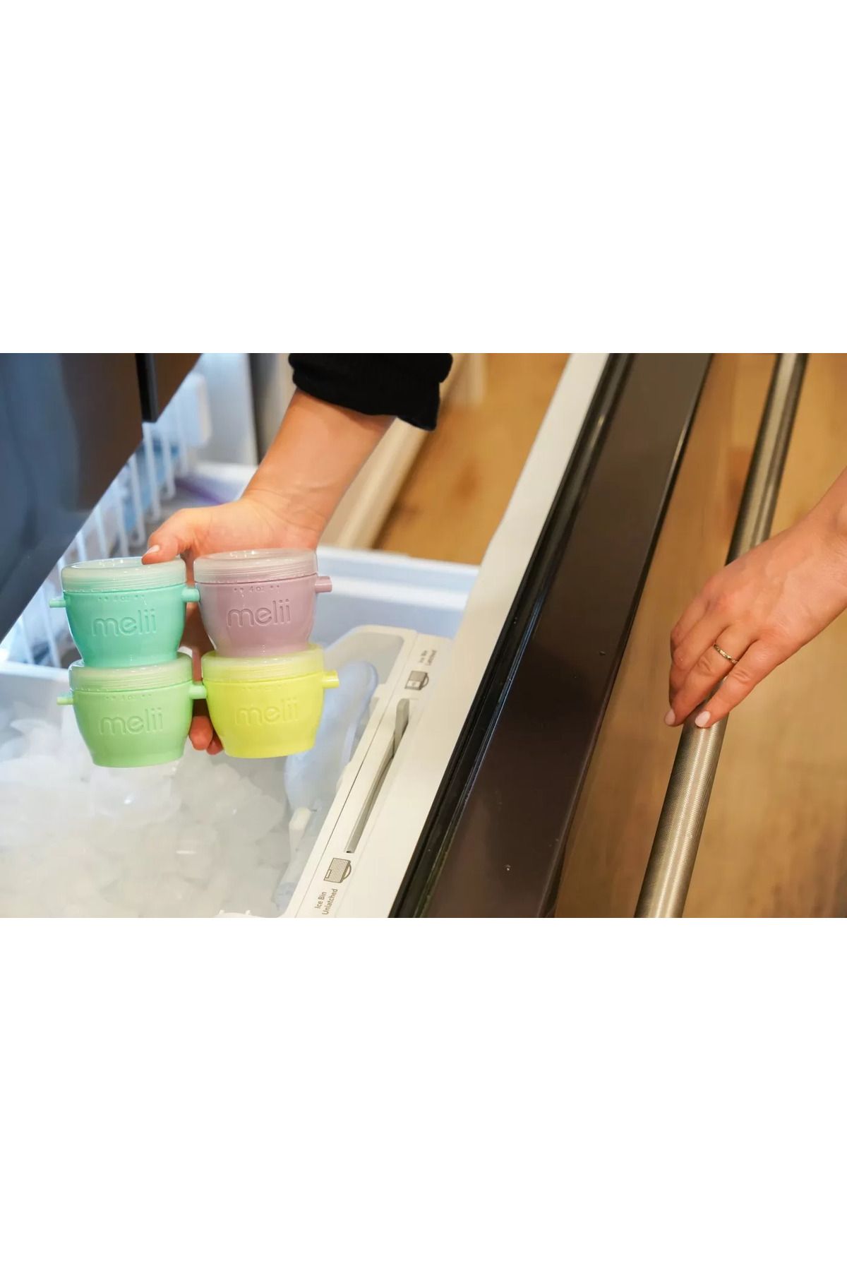 Melii-Set 4 Recipiente Silicon Snap&go, , 118 ml 5
